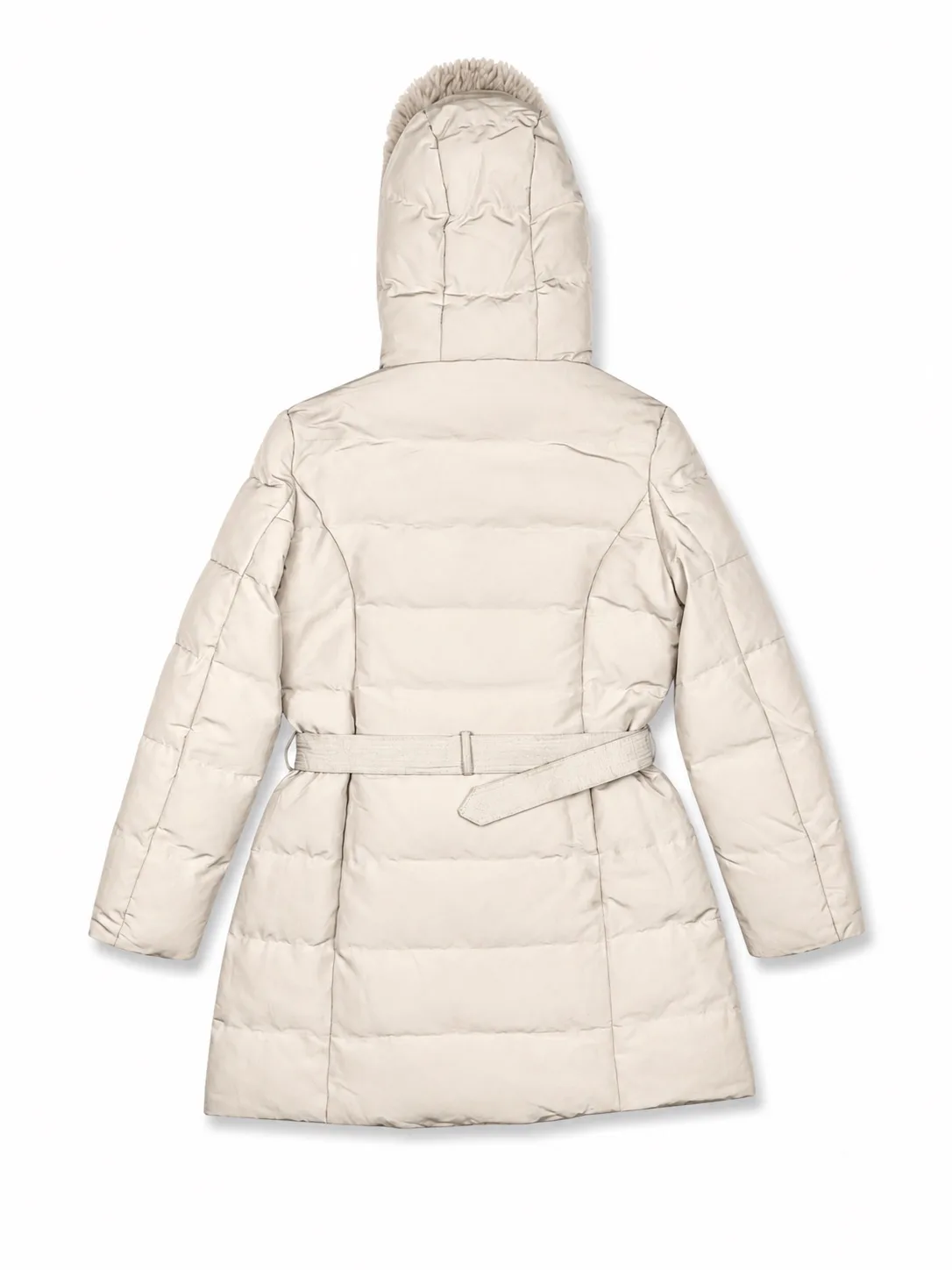 Copperose Puffer Jacket With Fur Paneling — photo 2