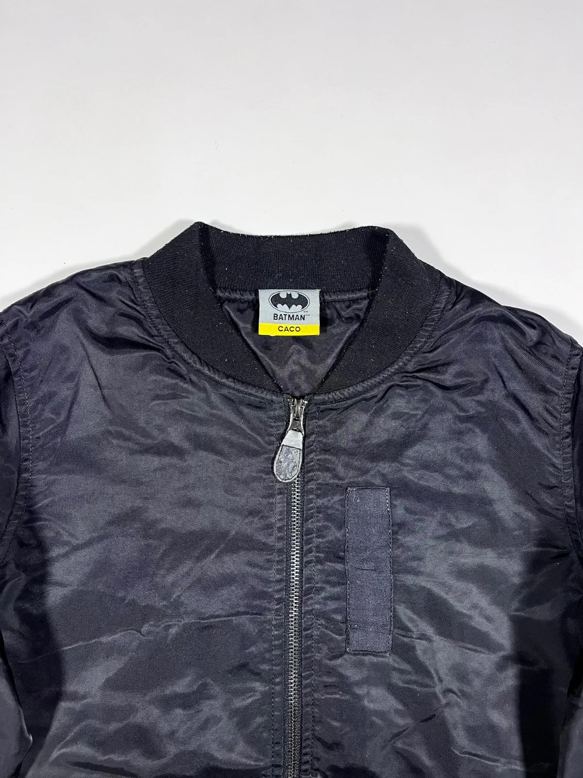 Vintage Batman Black Bomber Jacket — photo 2