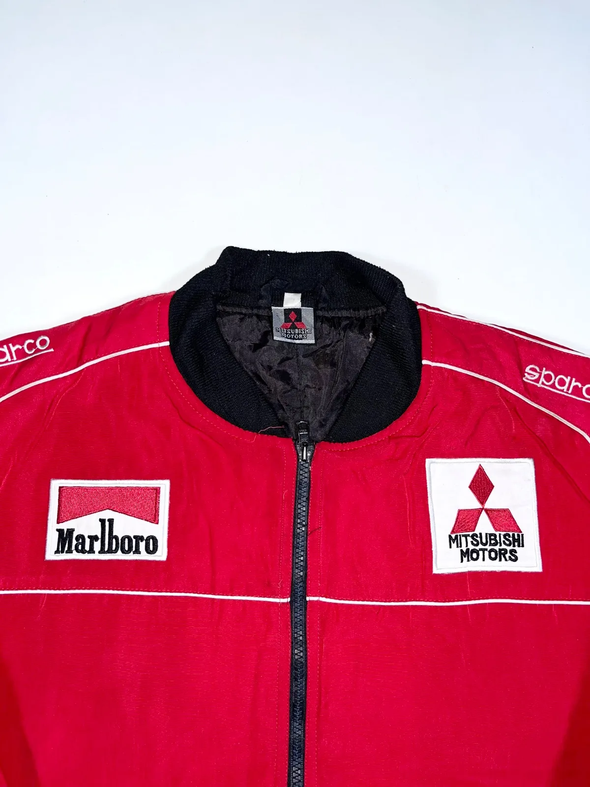 Vintage Mitsubishi Motors Rally Team Marlboro × Sparco Racing Bomber Jacket — photo 2
