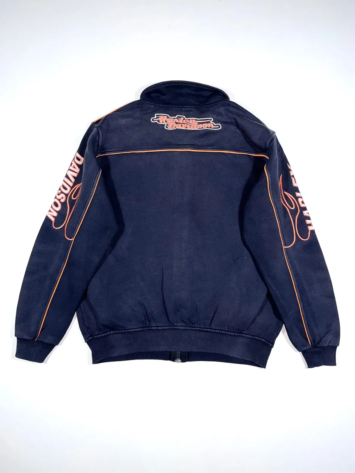 Vintage Harley Davidson Y2K Style Racing Jacket — photo 4