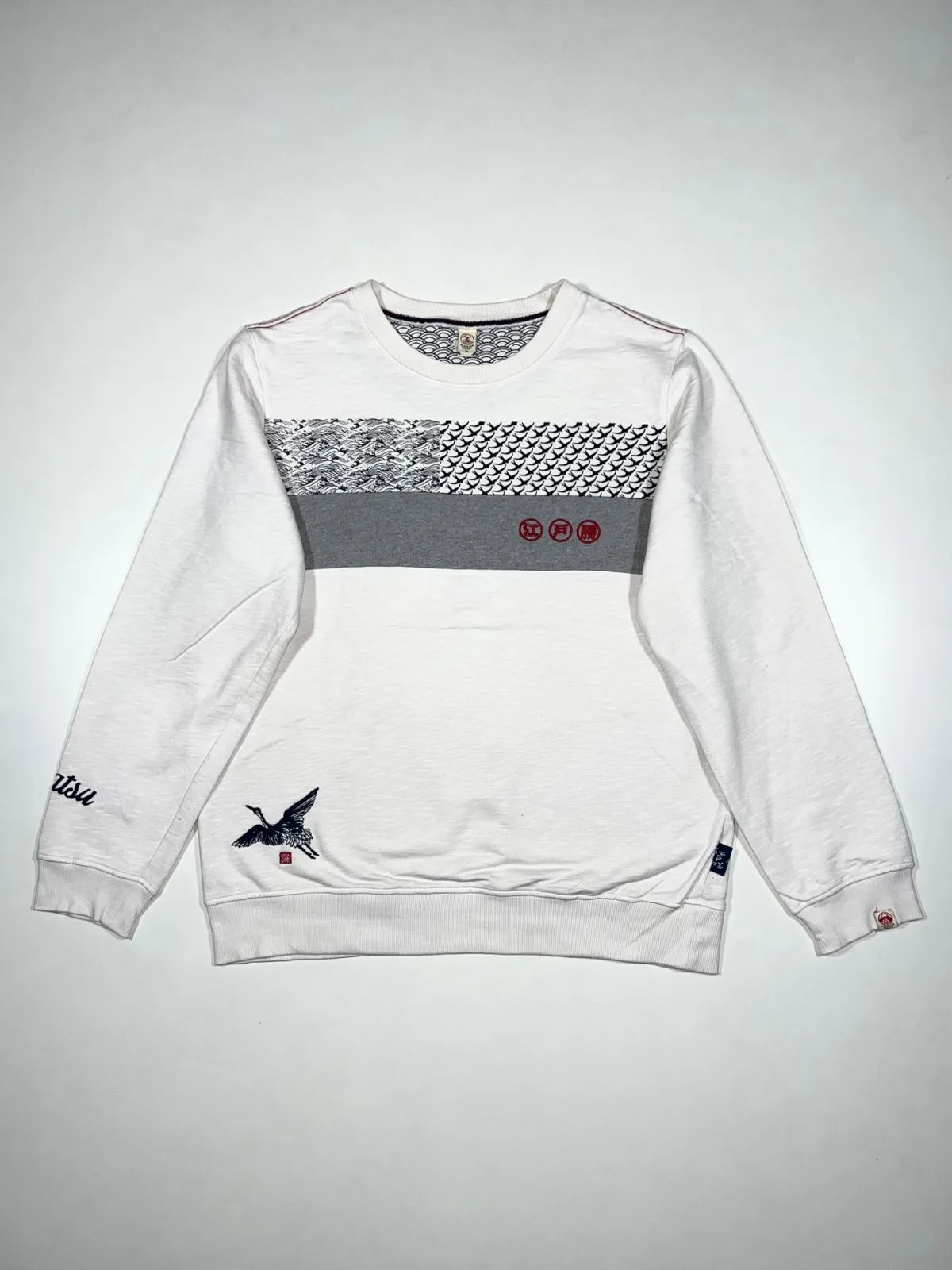 Vintage Jacket Embroidered Crewneck Sweatshirt