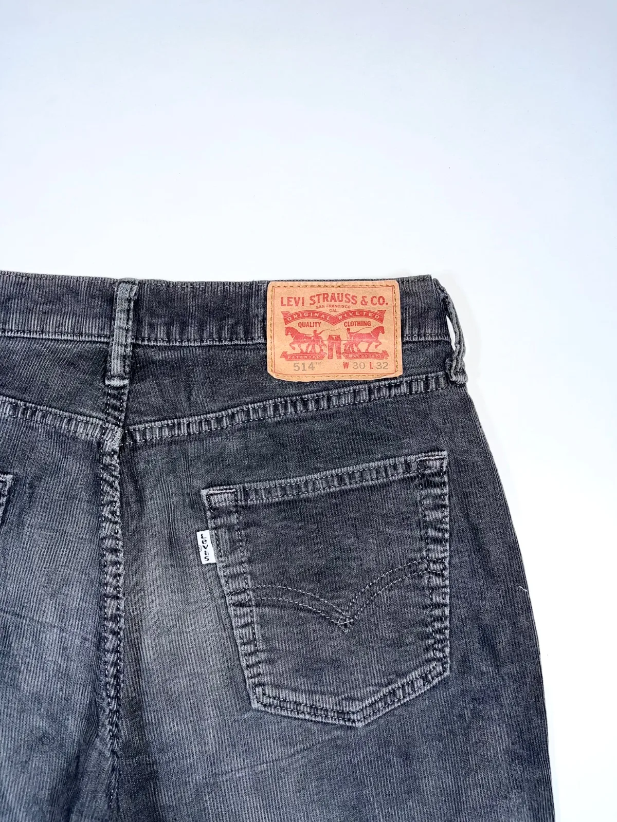 Vintage Levi’s Corduroy Straight Pant — photo 2