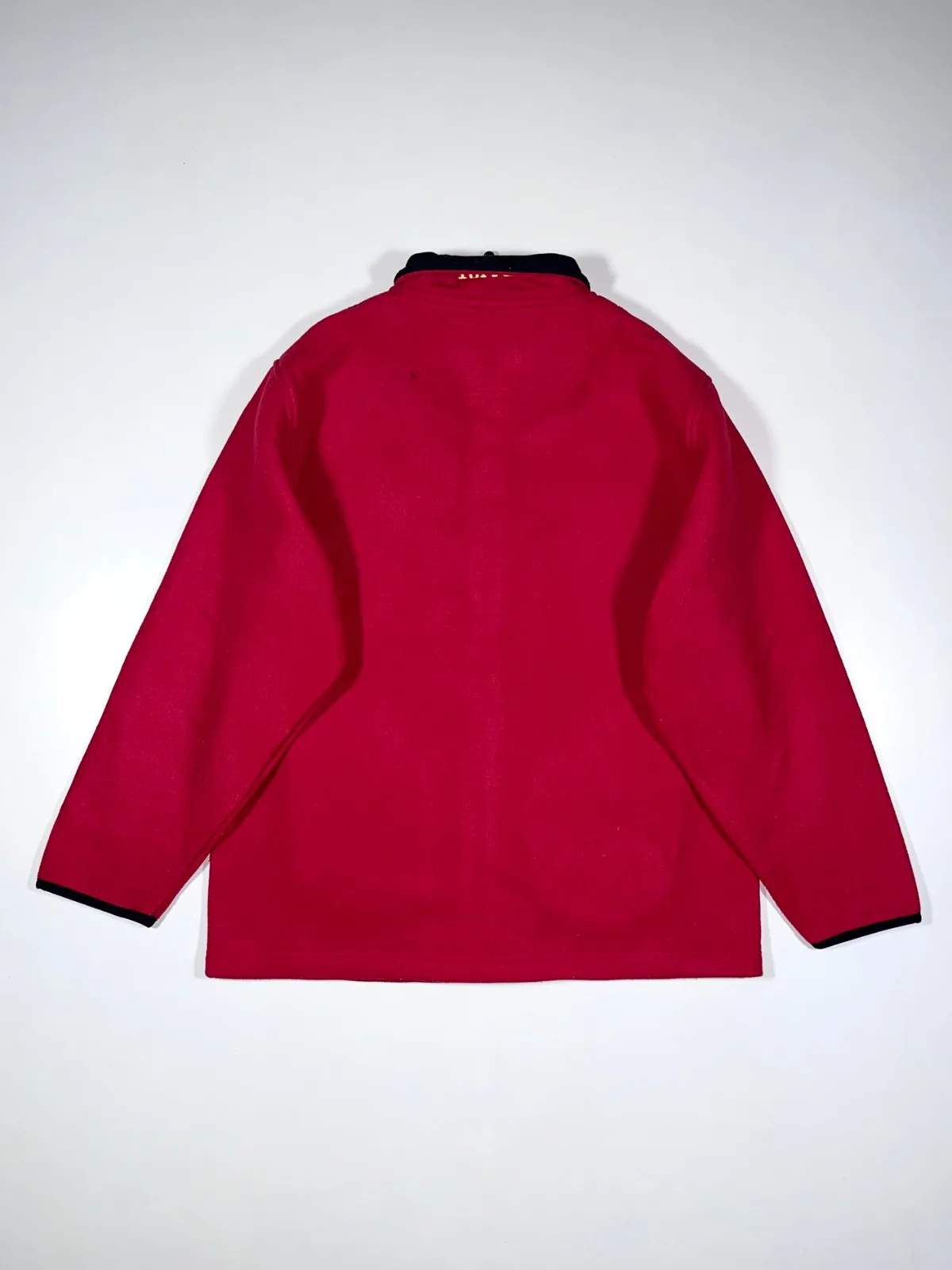 Vintage Ferrari Red Fleece Jacket — photo 4