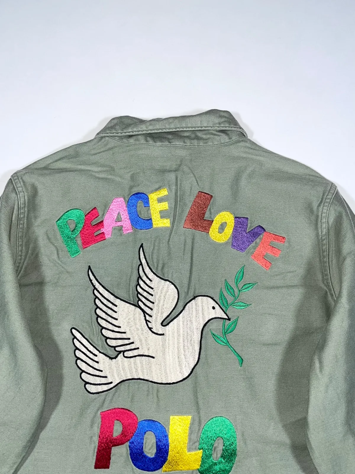 Polo Ralph Lauren Peace Love Polo Embroidered Jacket — photo 3