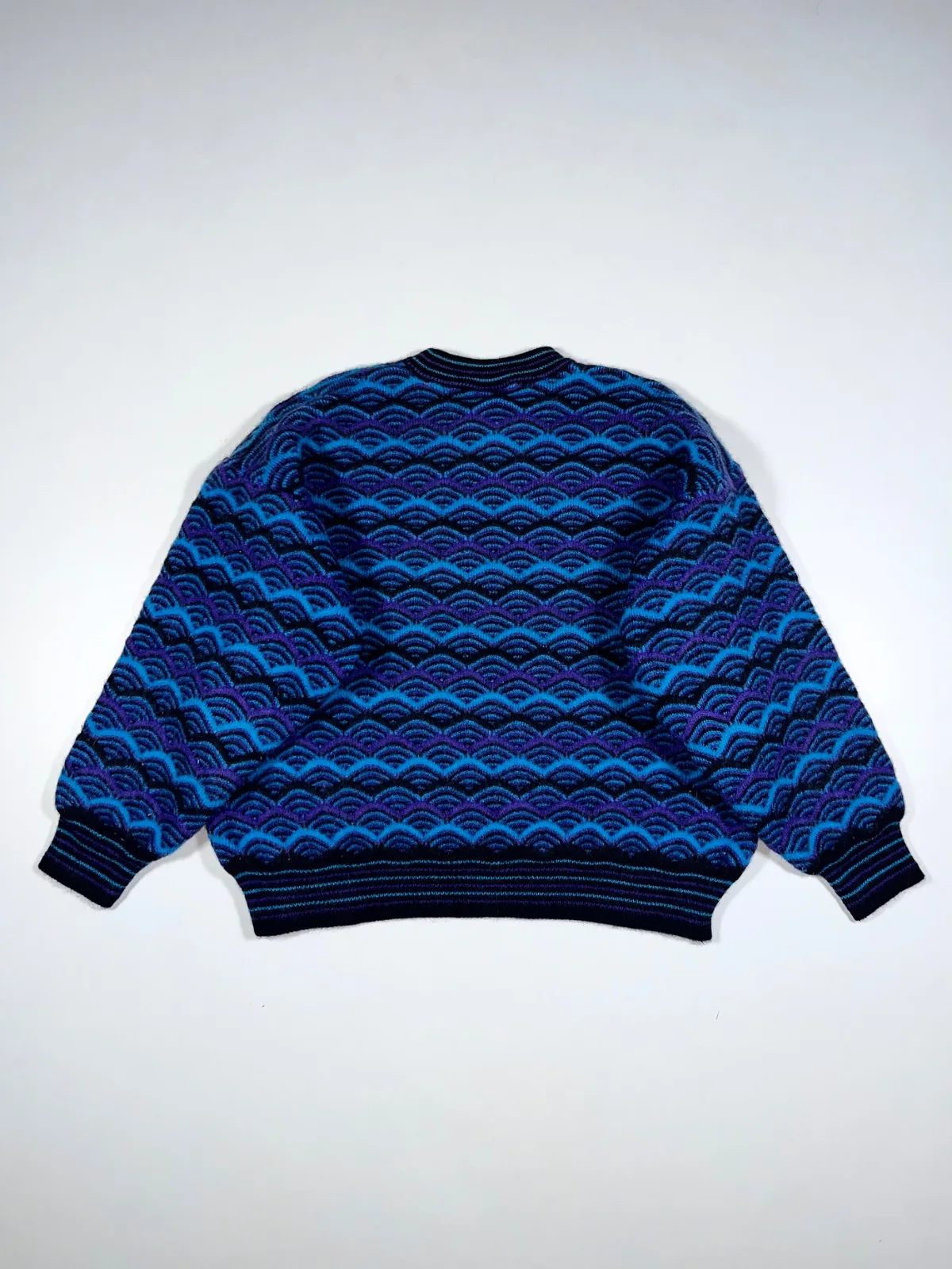 Vintage COOGI Australia 100% Pure Wool 3D Knit Sweater — photo 4