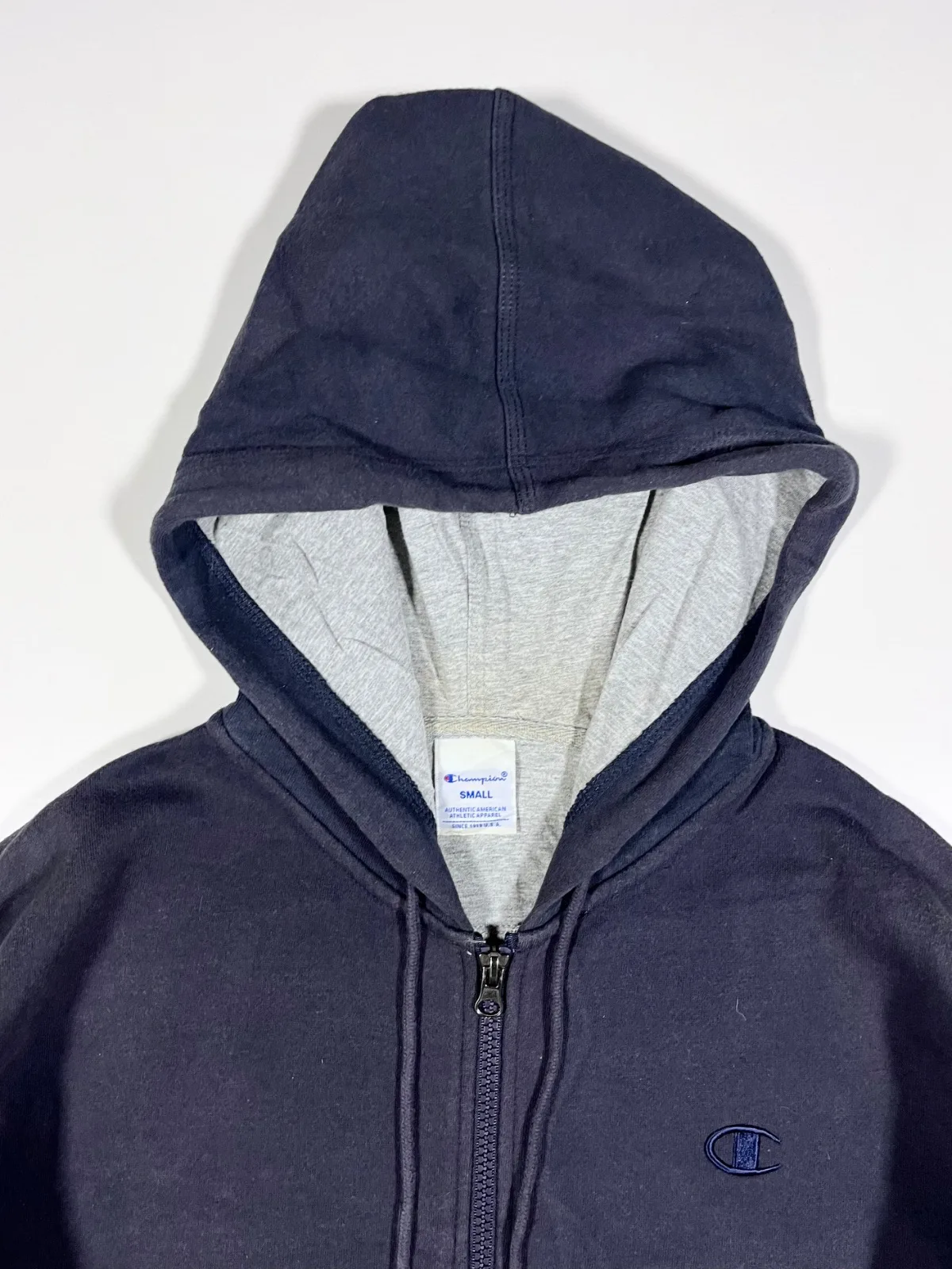 Vintage Champions Zip-Up Hooded Jacket — photo 2