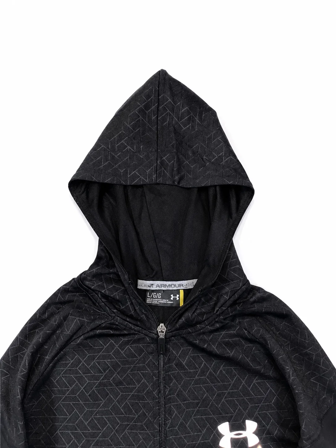 Vintage Under Armour Zip-Up Hooded Jacket — photo 3