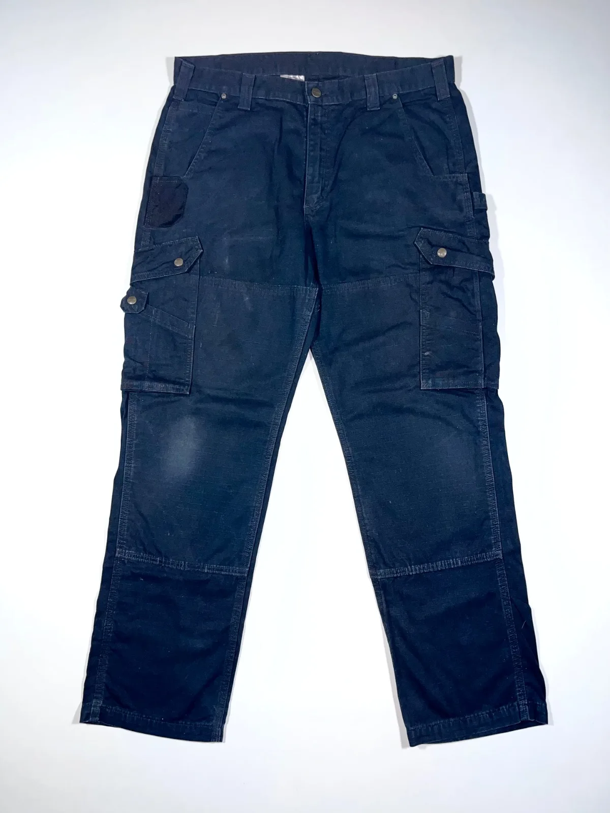 Vintage Carhartt B342-BLK Black Ripstop Cargo Work Pants