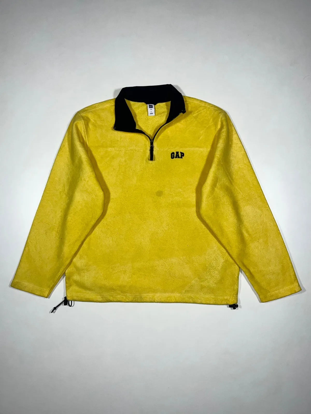 Vintage Gap Quarter Zip-Up Fleece Jacket