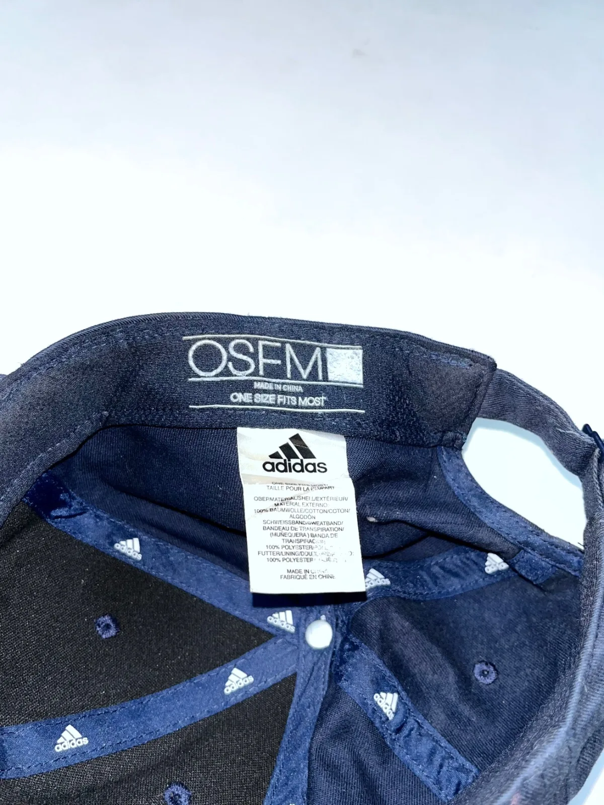 Vintage Adidas Embroidered Logo Cap — photo 2