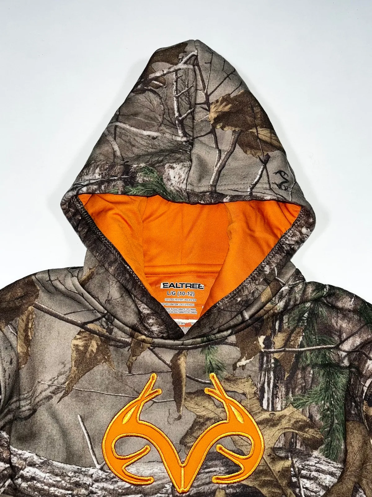 Vintage Realtree Camouflage Hoodie — photo 2