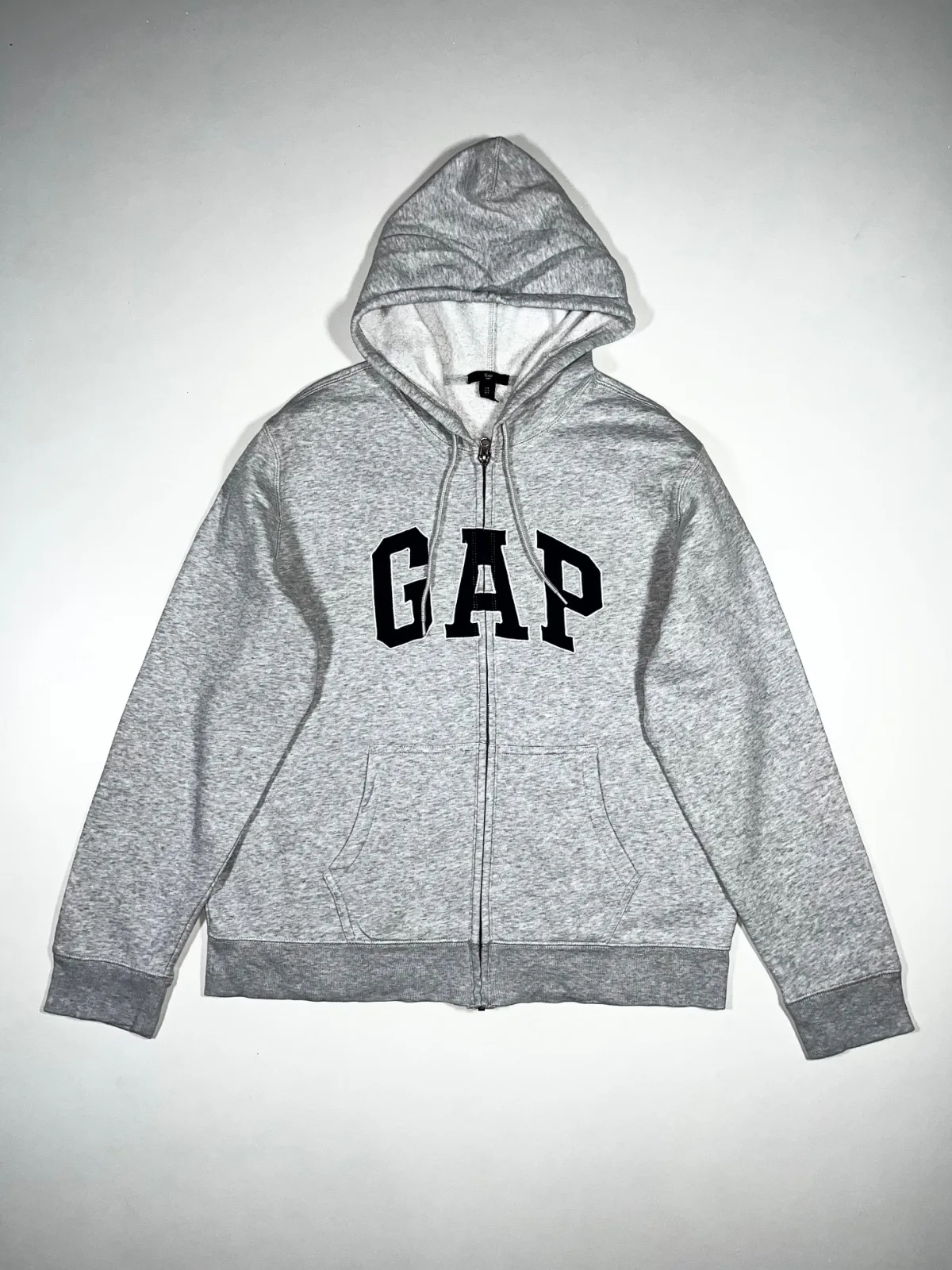Vintage Gap Logo Premium Zip-Up Hooded
