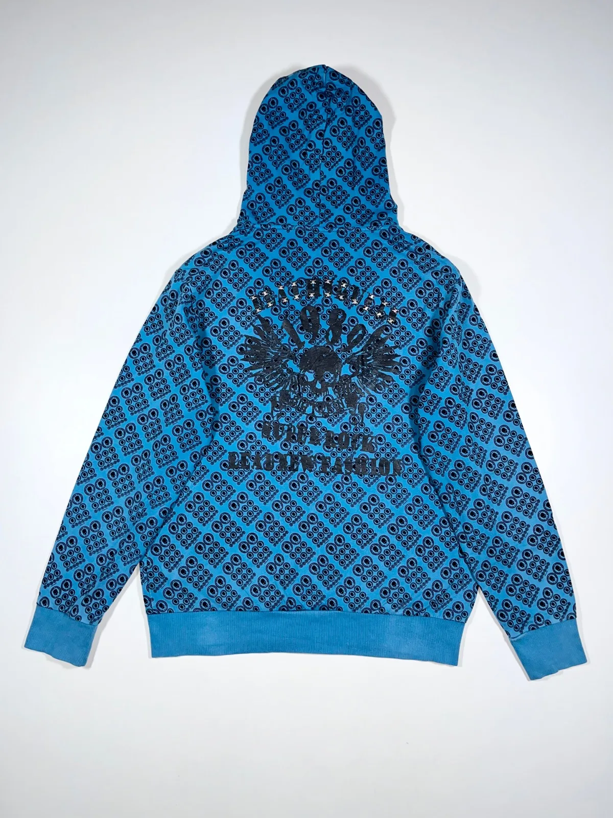 Big Train Osaka Rine Stone Zip-Up Hoodie — photo 4