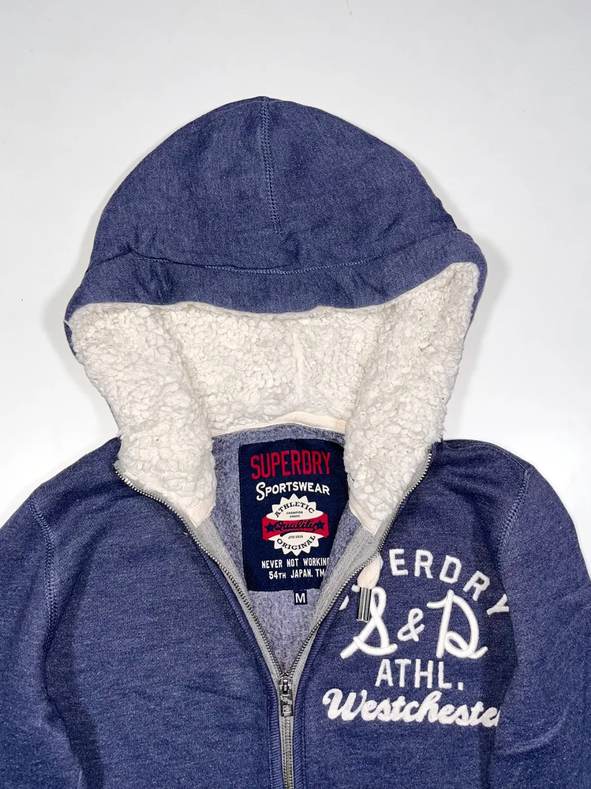 Vintage Superdry Zip-Up Hooded Jacket — photo 2