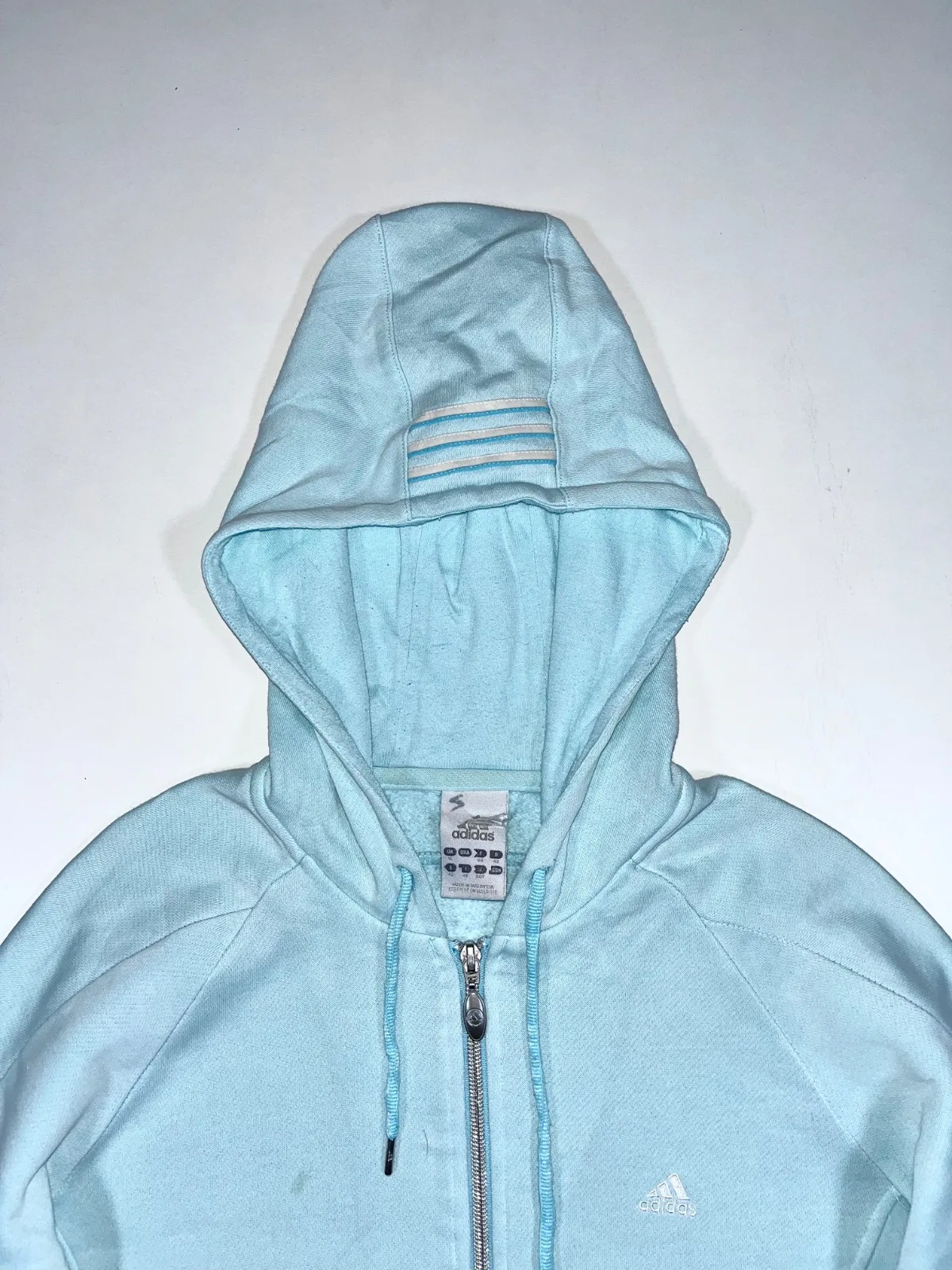 Vintage Adidas Zip-Up Hooded Jacket — photo 2