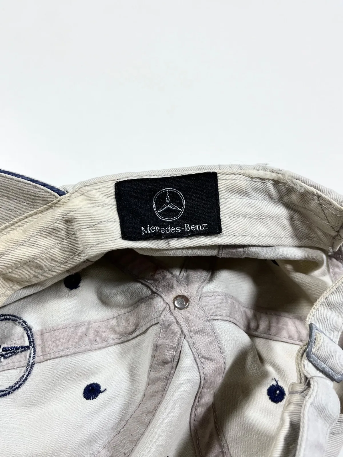 Mercedes-Benz Classic Logo Vintage Cap — photo 2
