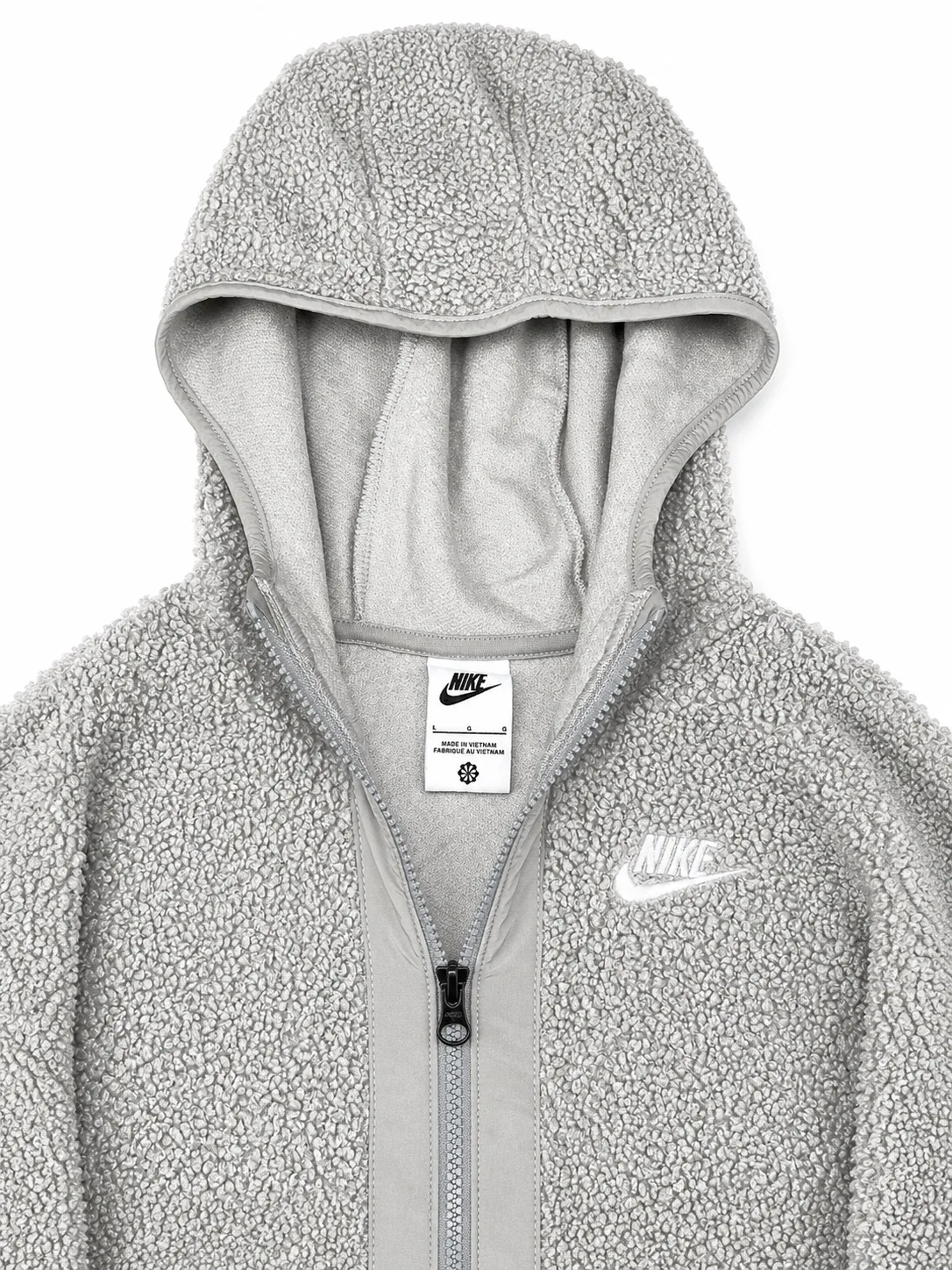 Nike fleece Zip-Up Hooded Jacket — photo 3