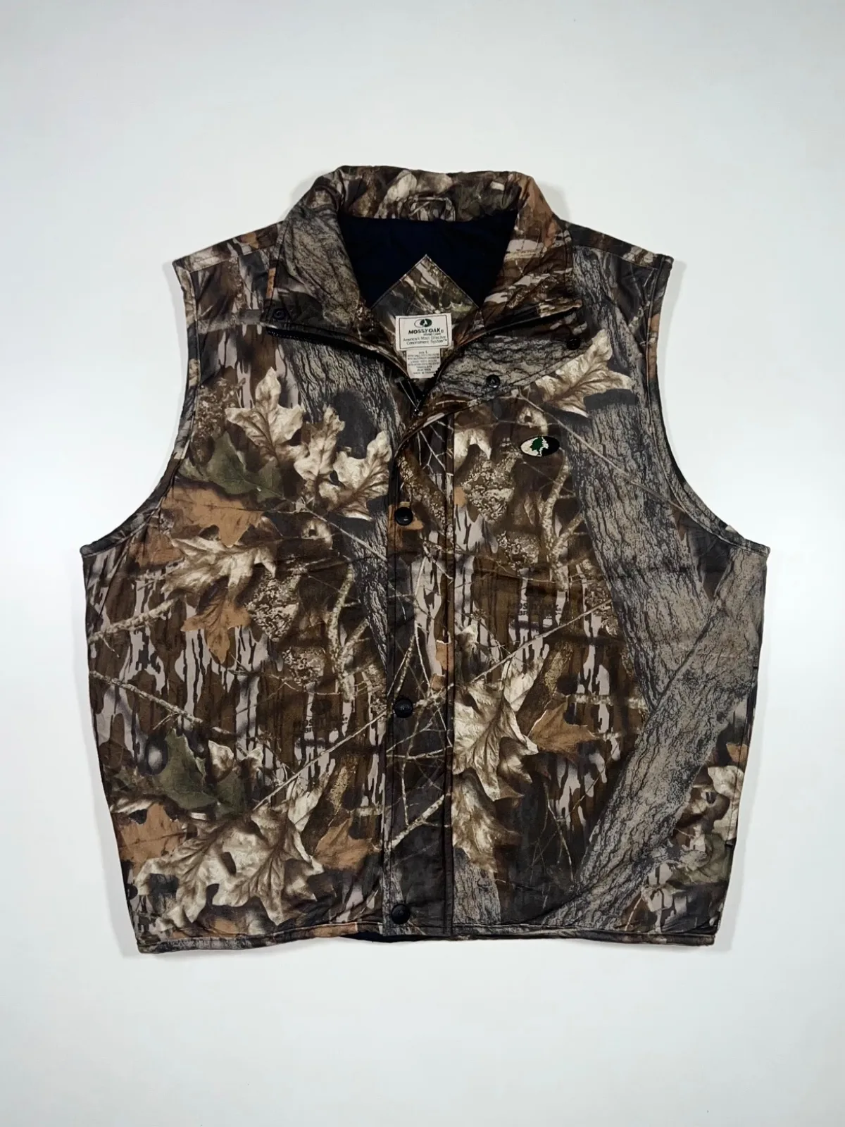 Vintage Mossyork Camouflaged Vest
