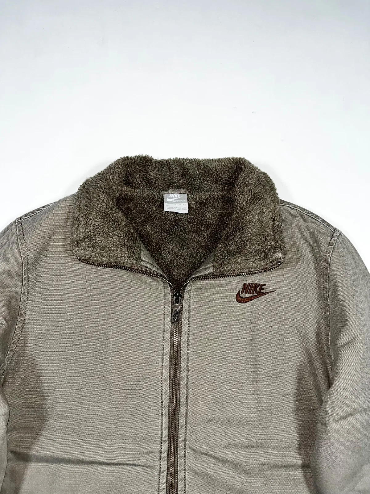 Vintage Nike Hard Cotton Inner Fleece Jacket — photo 2