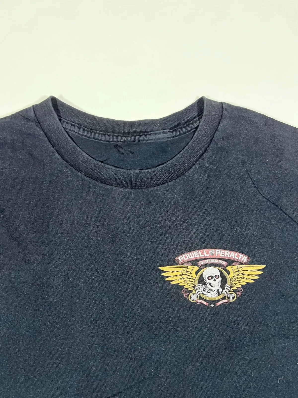 Vintage Skull Graphic Printed T-shirt — photo 3