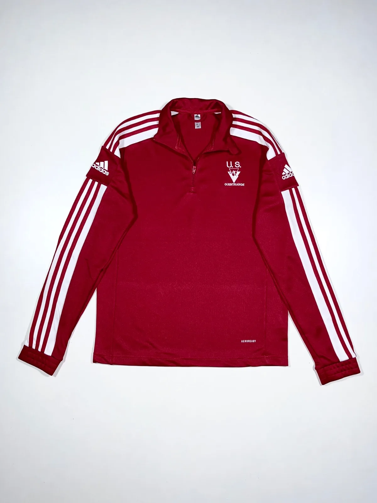 Vintage Adidas Quarter Zipper T-shirt