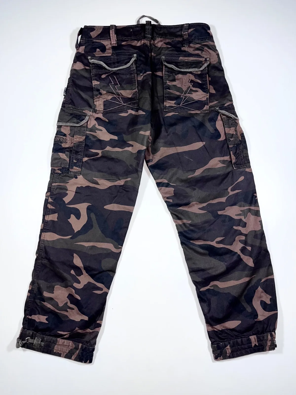 John Doe 1969 Limited Edition Camo Cargo Motorcycle Pants (Paded) — photo 4