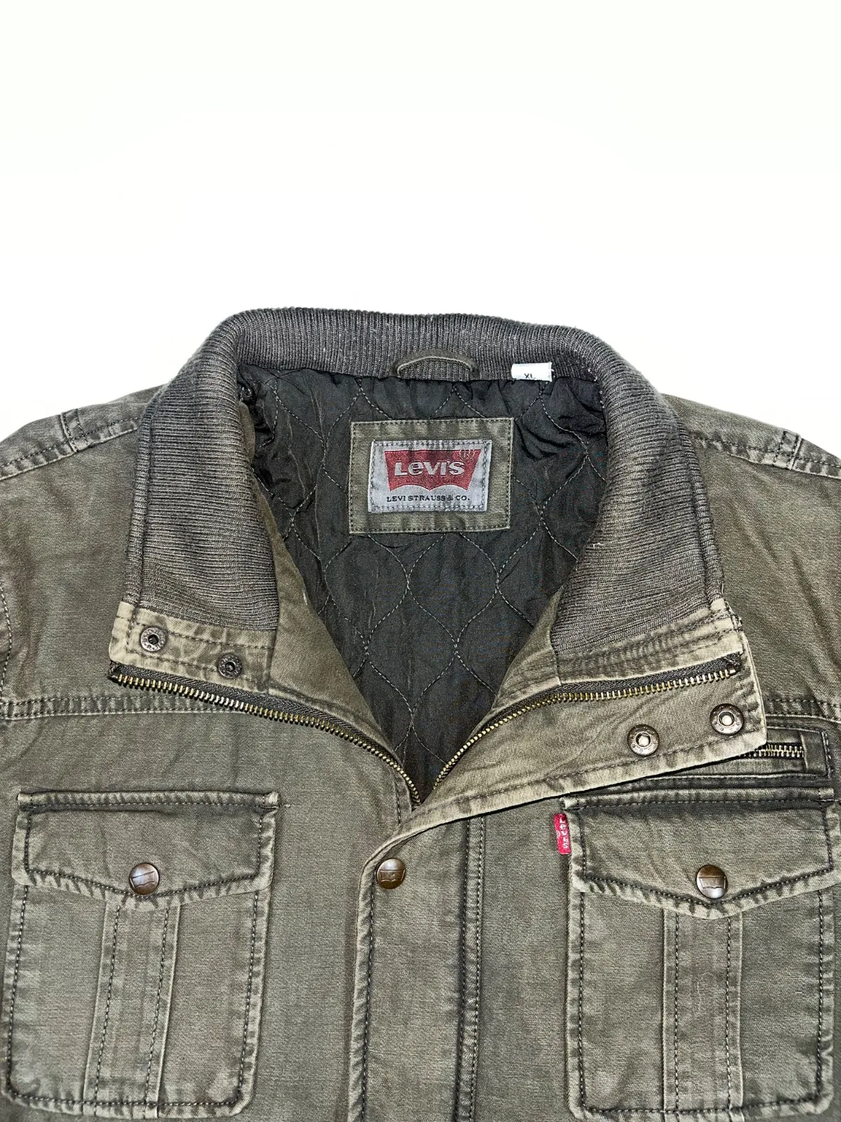 Vintage Levi’s Hard Cotton Jacket — photo 2