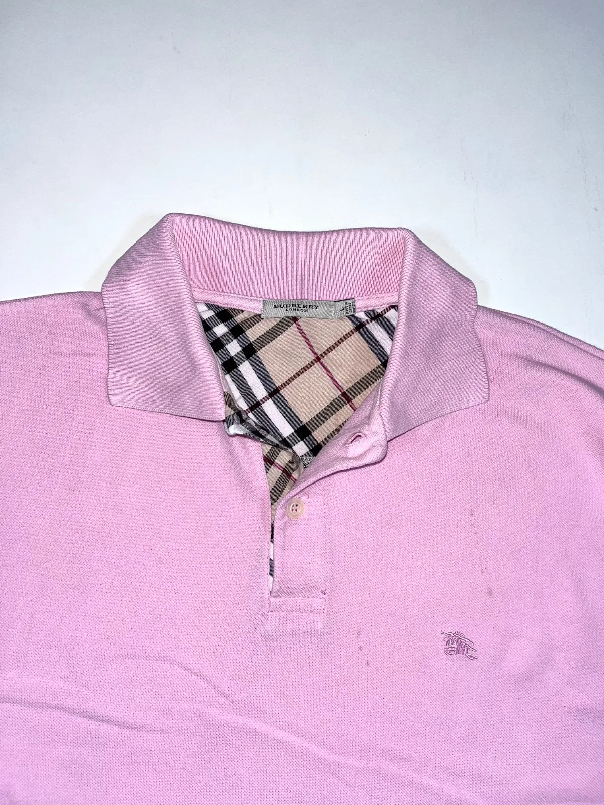 Burberry London Nova Check Polo T-shirt — photo 2