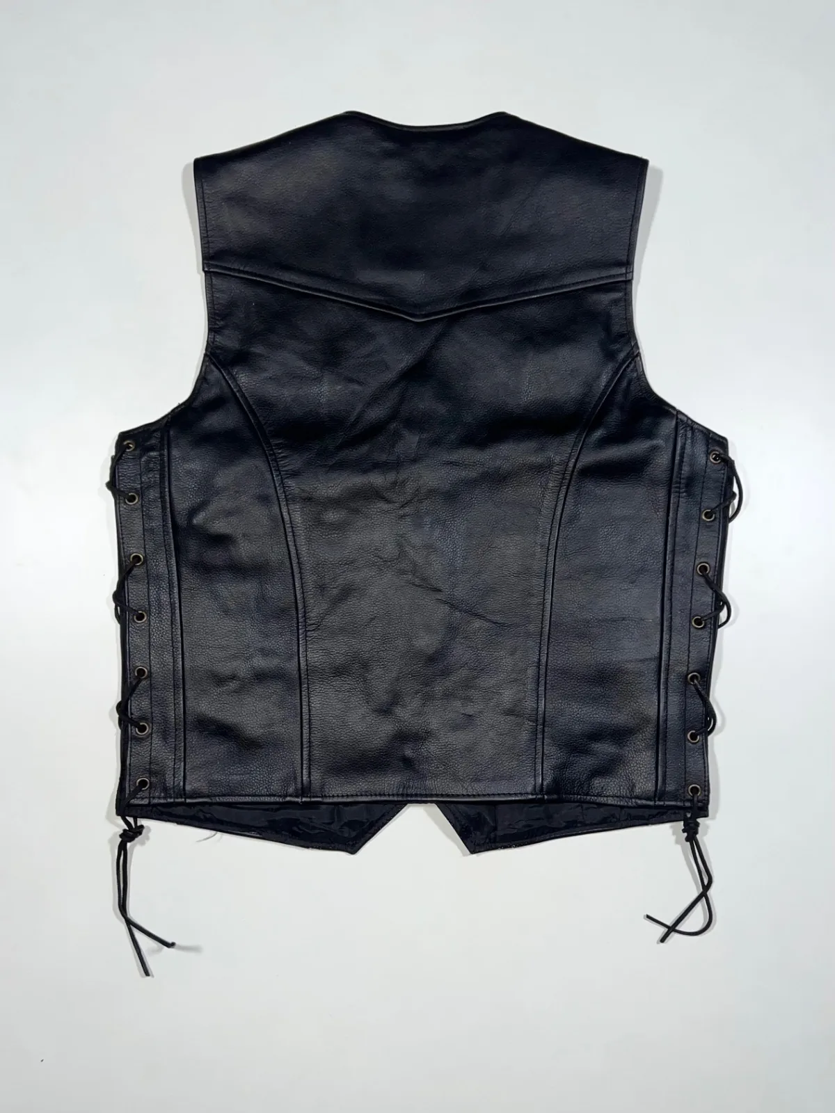 Vintage Leatherick London Leather Vest — photo 4