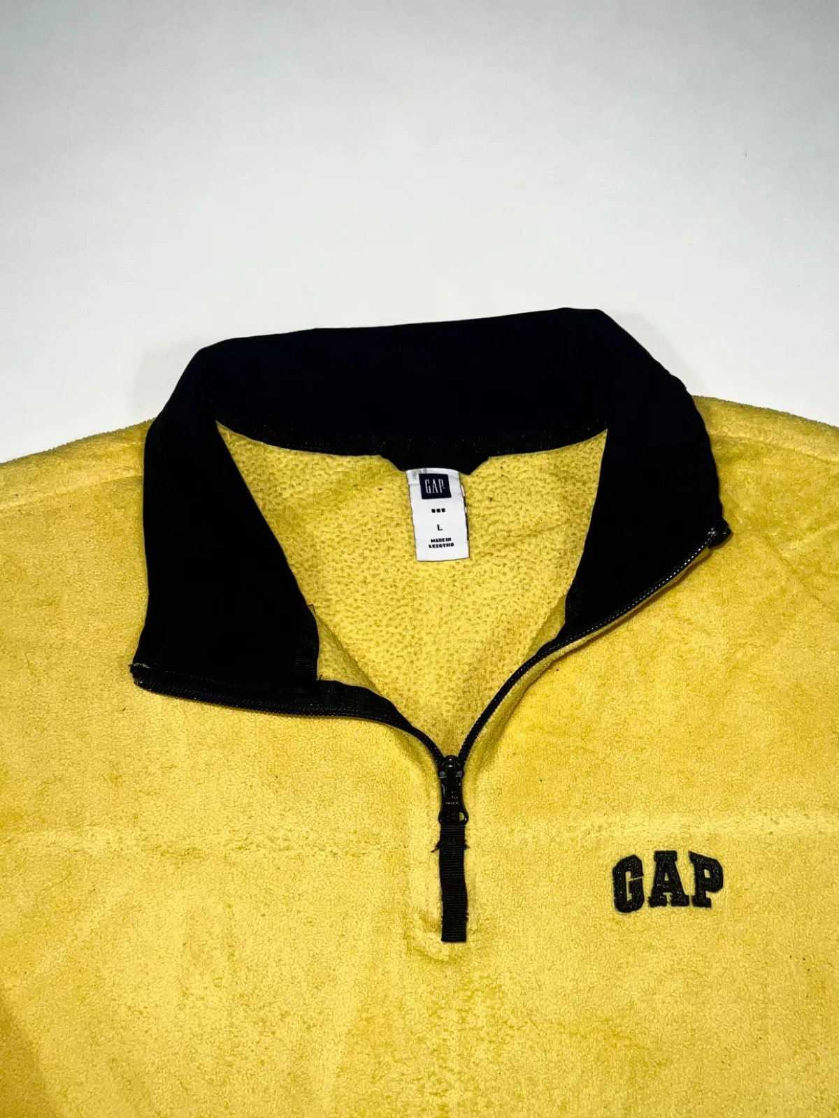 Vintage Gap Quarter Zip-Up Fleece Jacket — photo 2