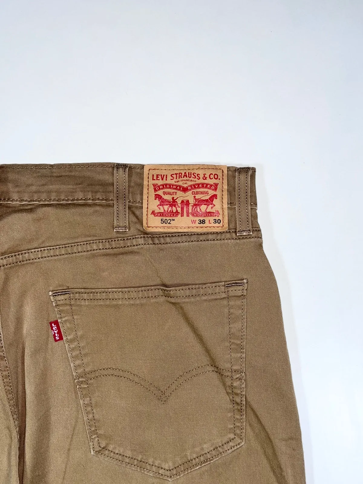 Vintage Levi’s 502 Straight Fit Jeans — photo 2