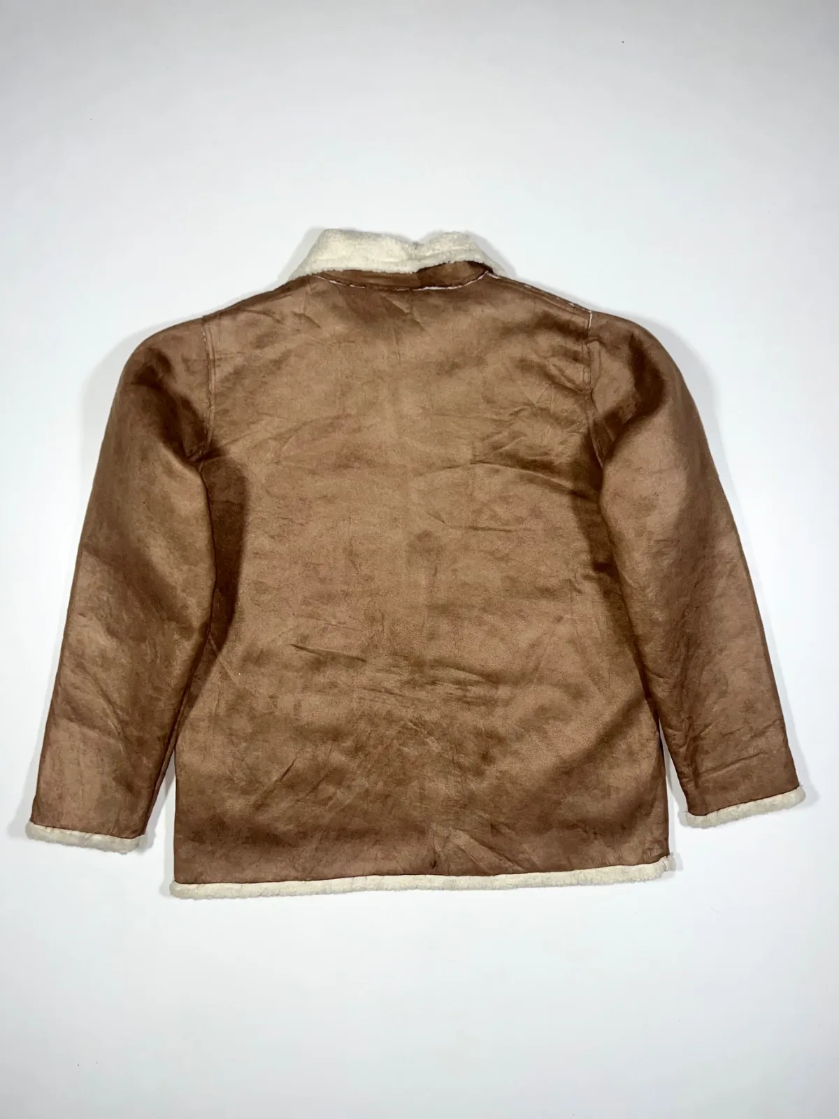 Polo Classic Sued Leather Jacket Fur Inside — photo 5