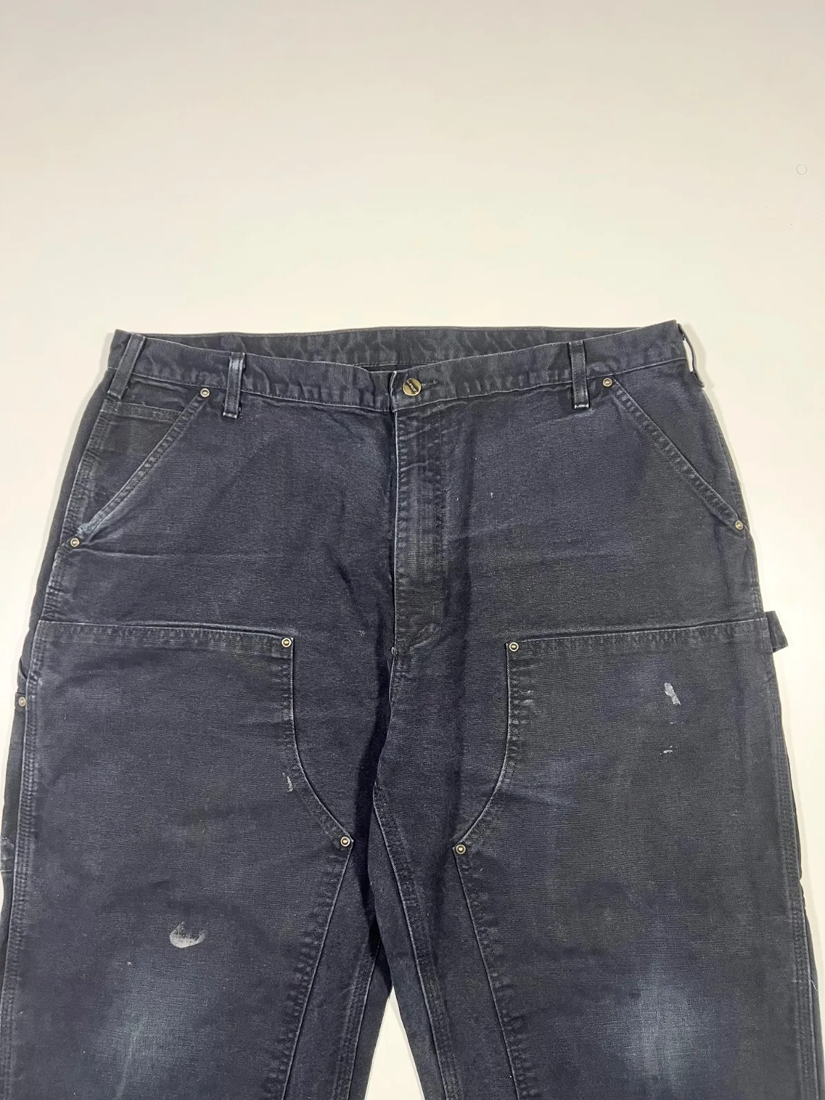 Vintage Carhartt WIP Double knee Work Jeans — photo 3