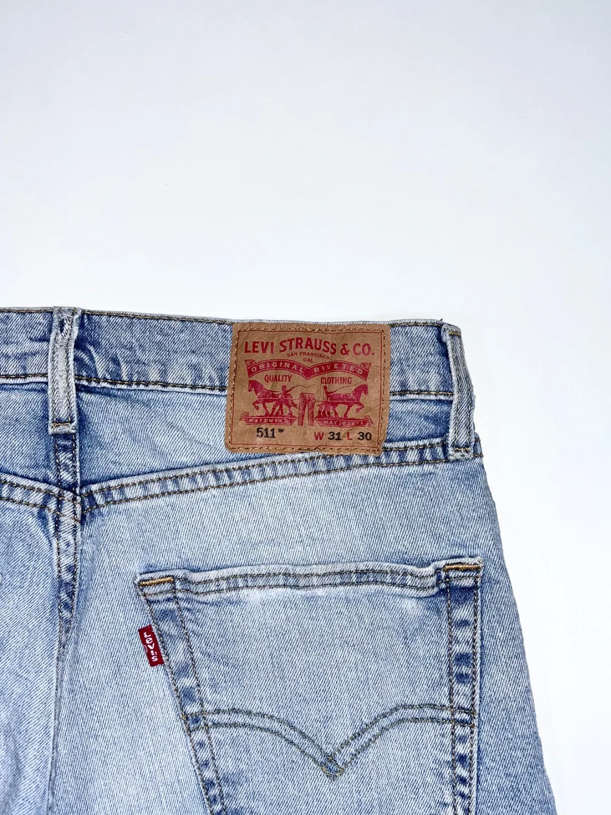 Vintage Levi’s 511 Straight Pant — photo 2