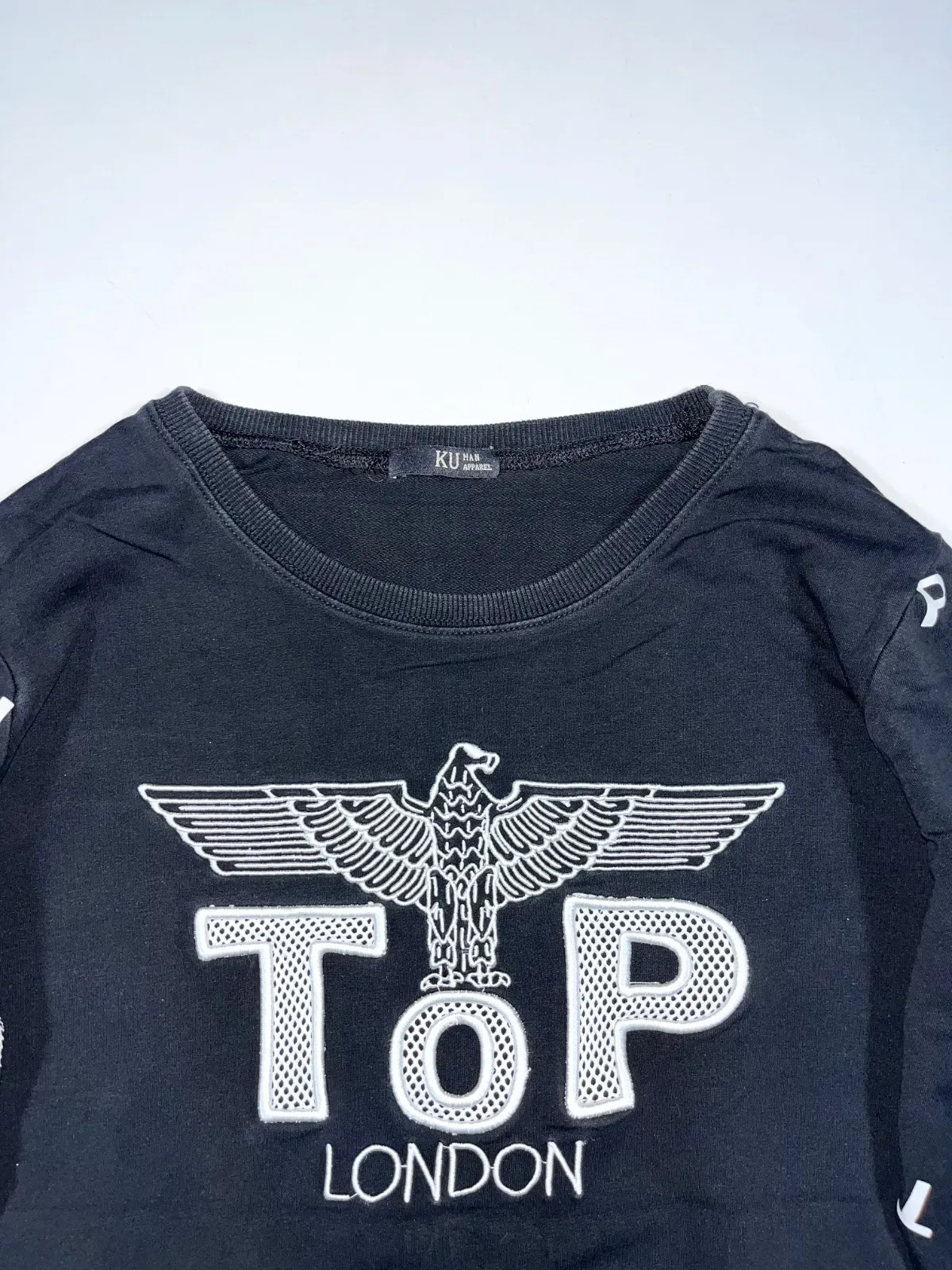 Vintage Y2K Eagle Embroidered Sweatshirt — photo 2