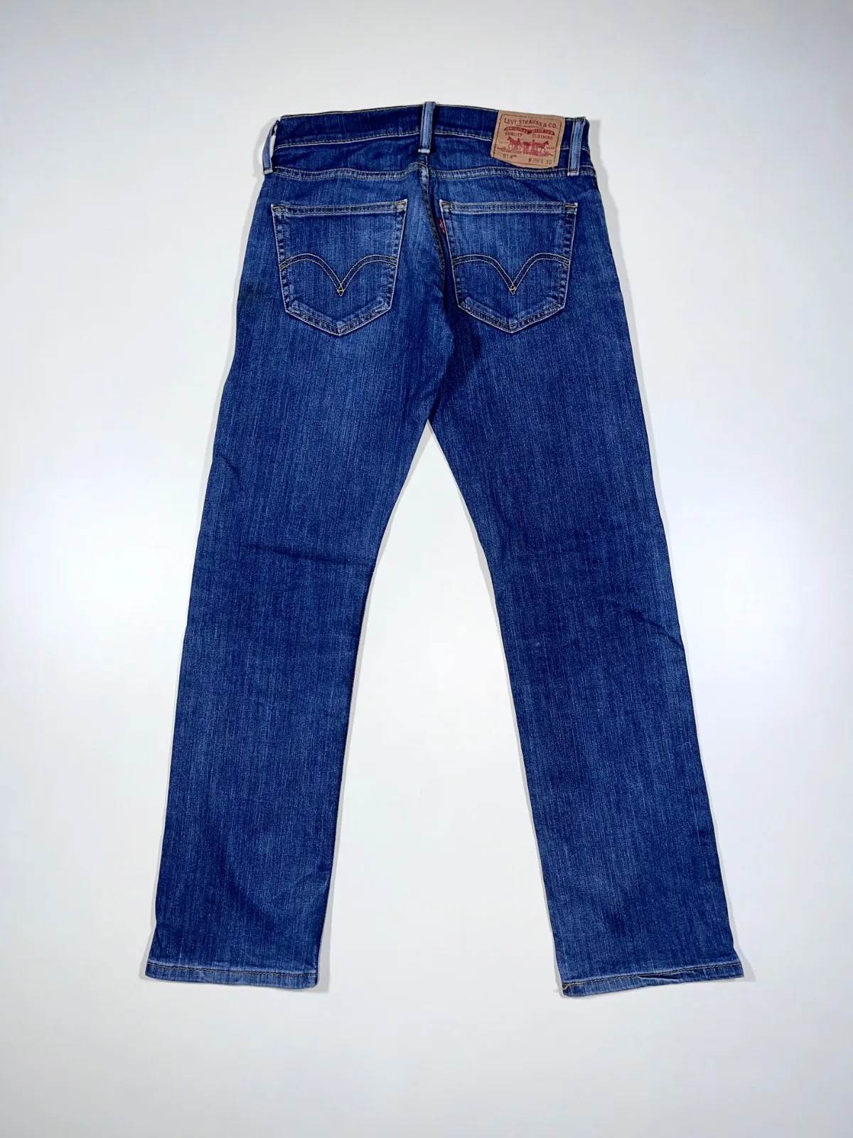 Vintage Levi’s-514 Straight Fit Jeans — photo 5