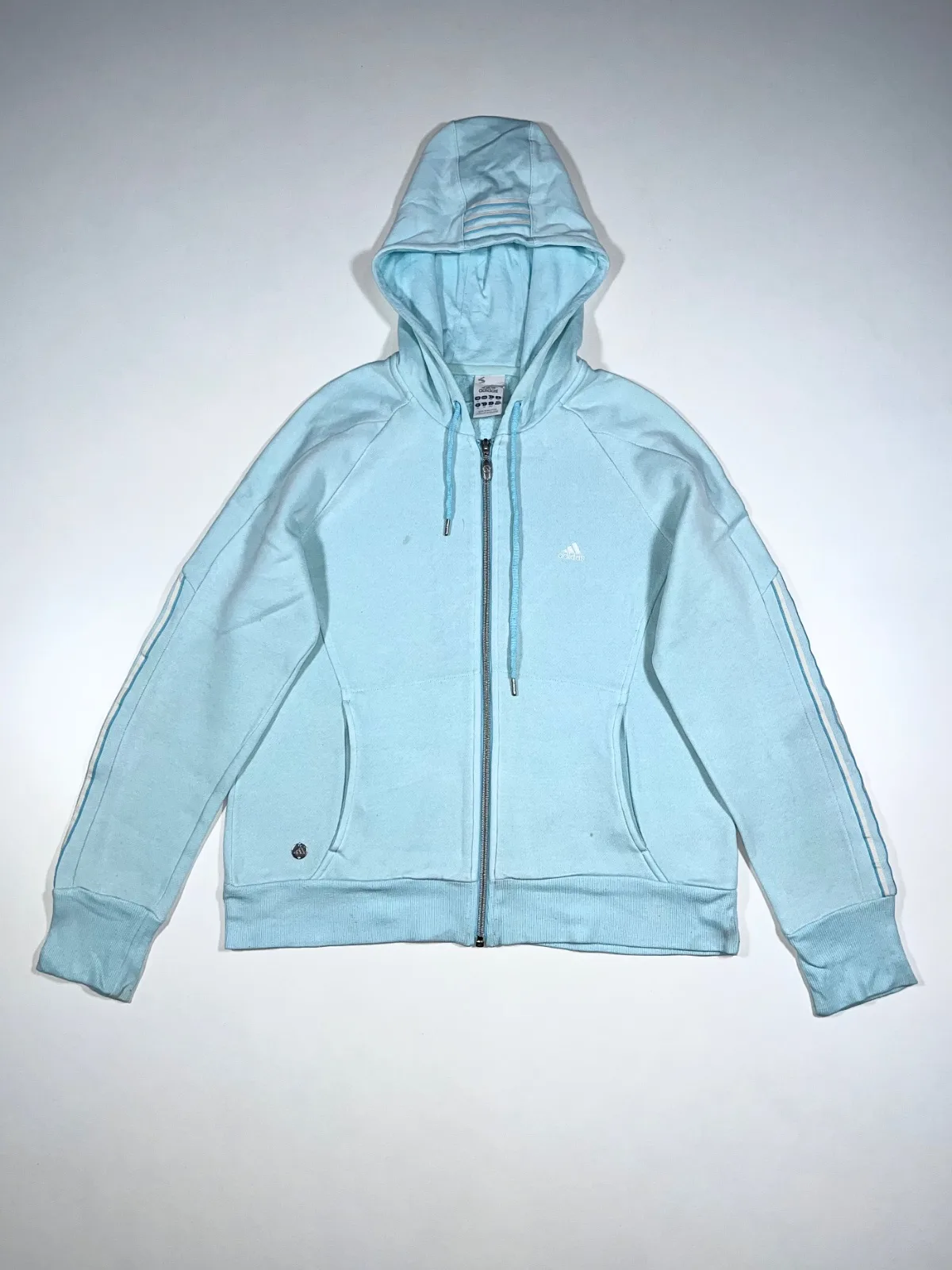 Vintage Adidas Zip-Up Hooded Jacket