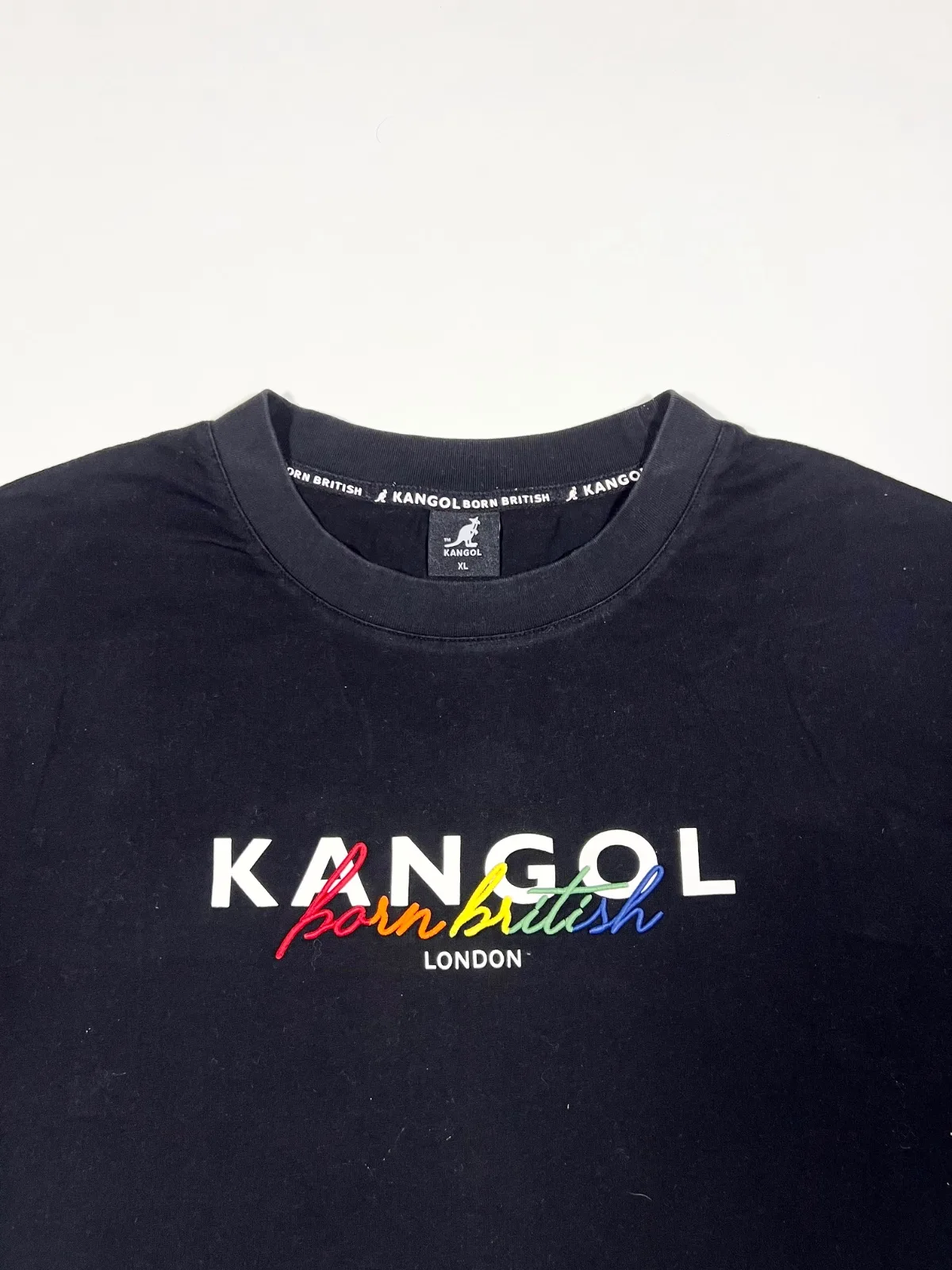 Vintage kangol Black T-shirt — photo 2