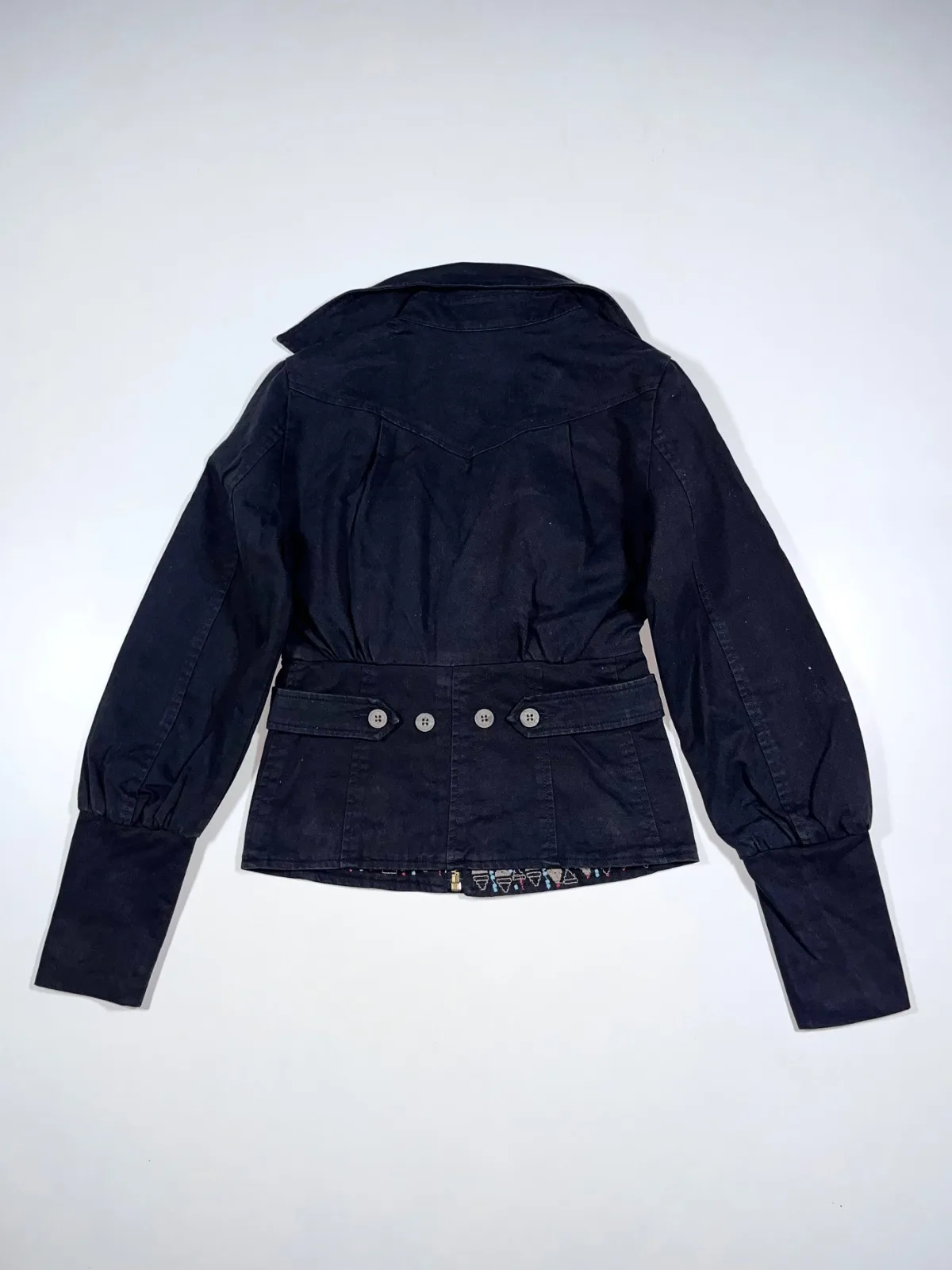 Vintage Diesel Hard Cotton Cropped Jacket — photo 4