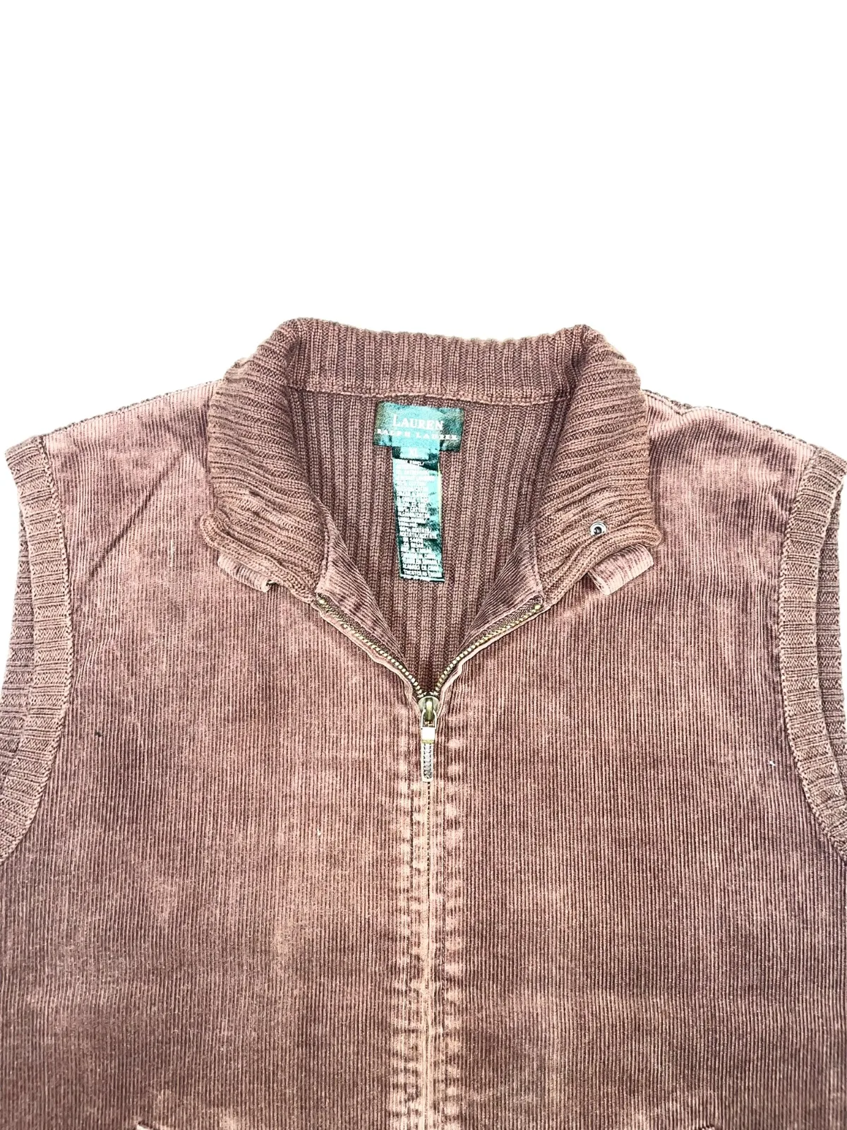 Polo Ralph Lauren Corduroy And Back Woollen Vest — photo 2