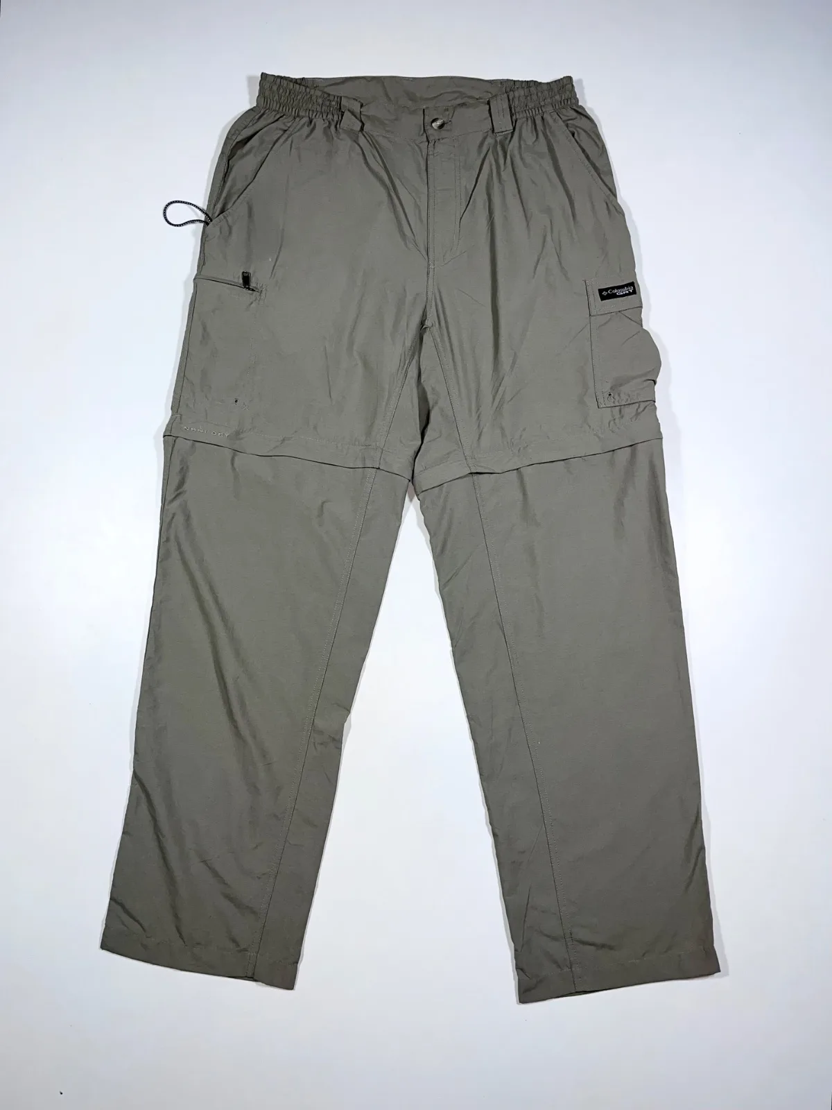 Vintage Columbia Packable Track Pant With Detachable Legs