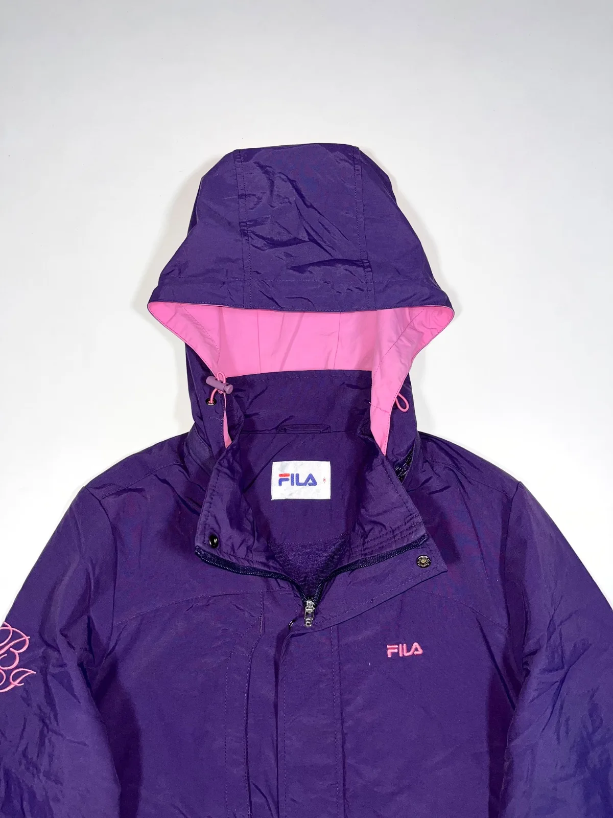 Fila’s Tracking Jacket With Detachable Cap — photo 2