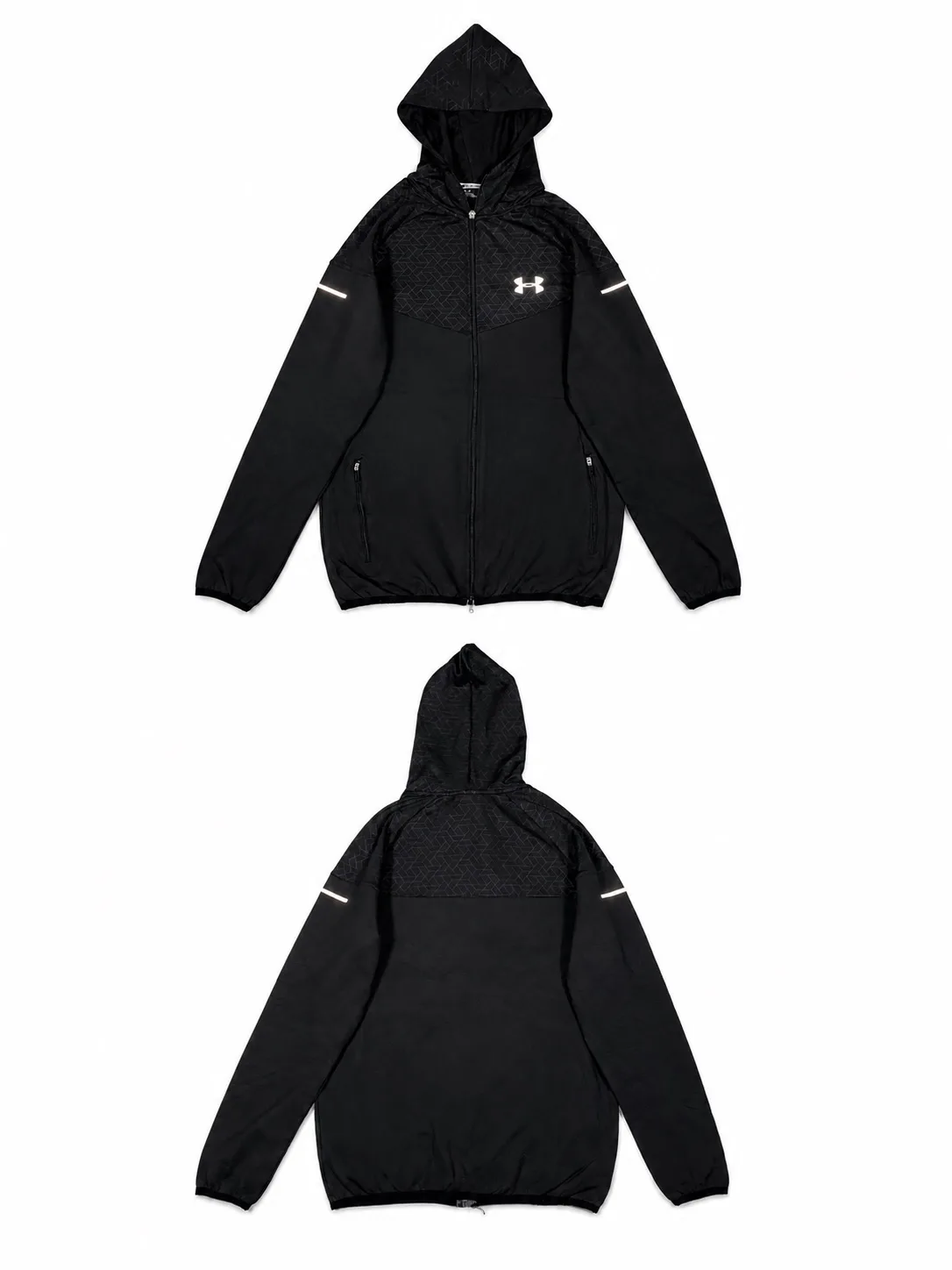 Vintage Under Armour Zip-Up Hooded Jacket — photo 4