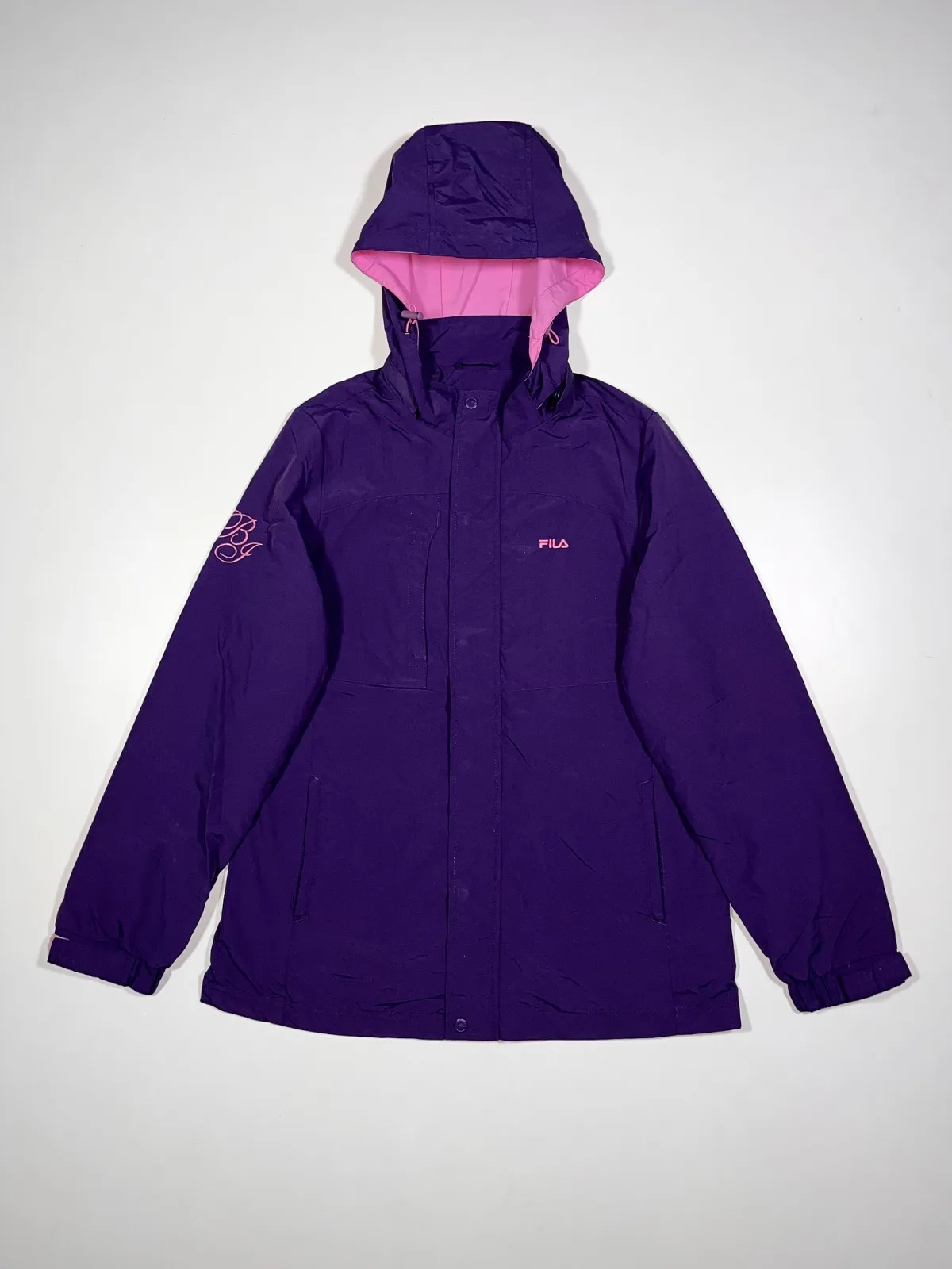 Fila’s Tracking Jacket With Detachable Cap