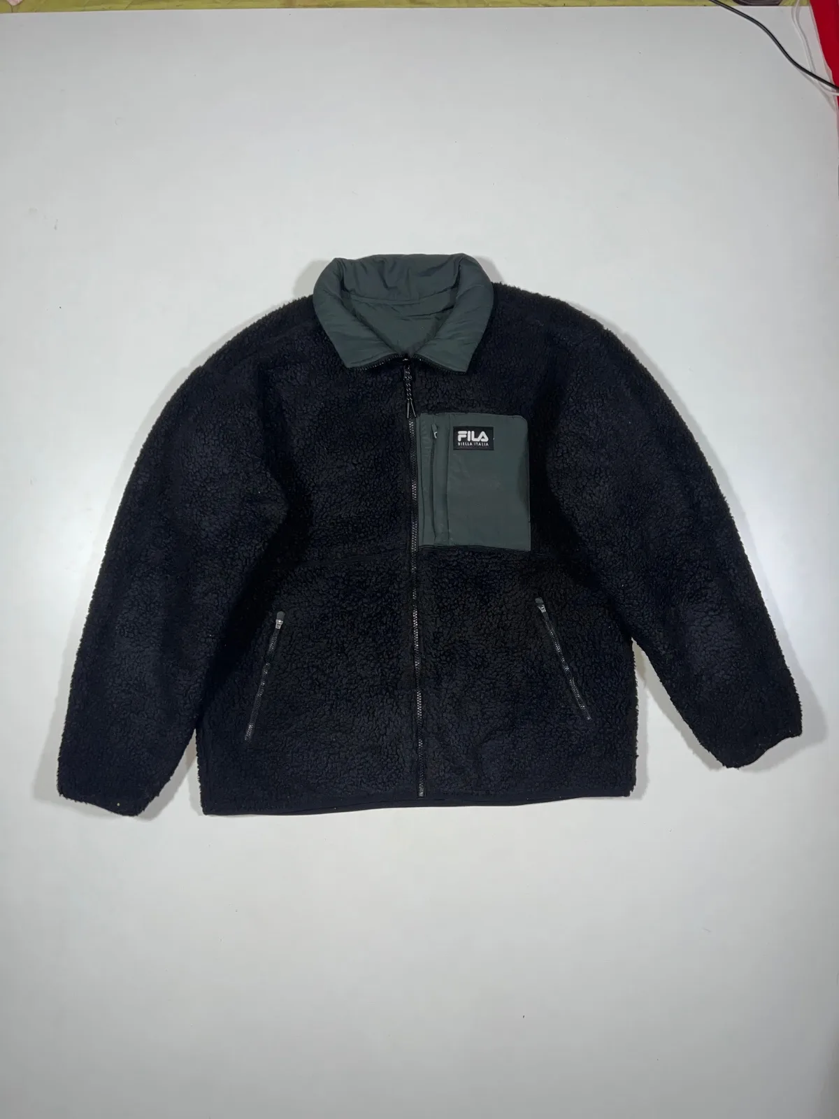 Vintage Fila 2in1 Reversible Shell & Fleece Jacket — photo 5