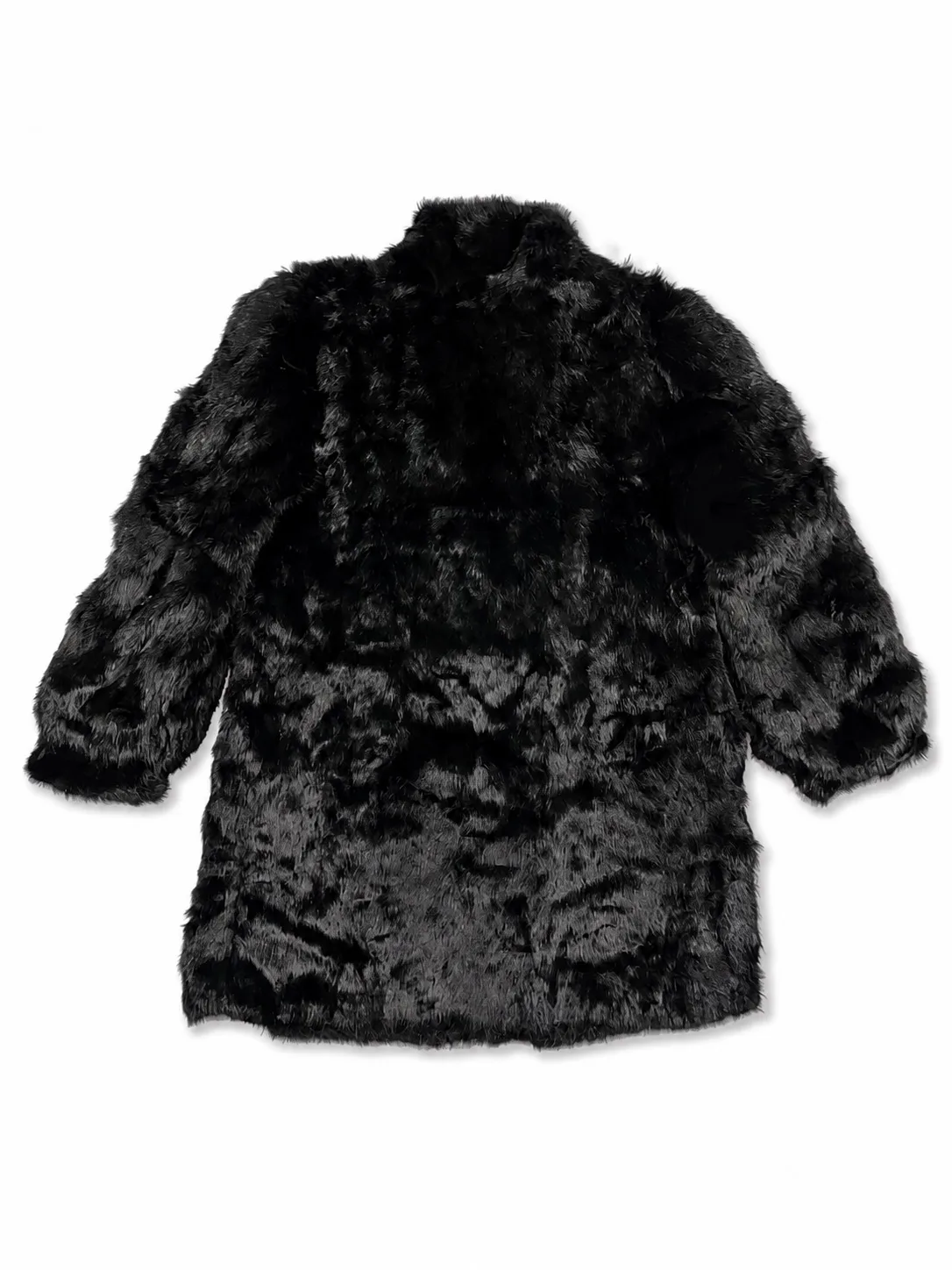 Beijng Original Black Rabbit Fur Coat — photo 2