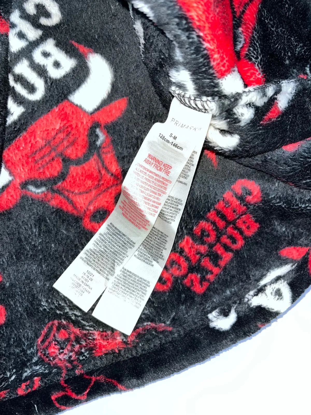 NBA Chicago Bulls Overaized Hoodie — photo 3