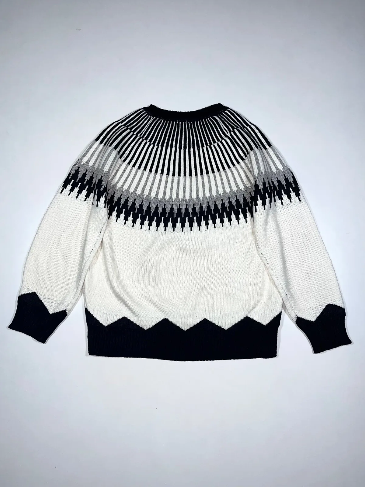 Moncler Geometric Fair Isley Knit Sweater — photo 5