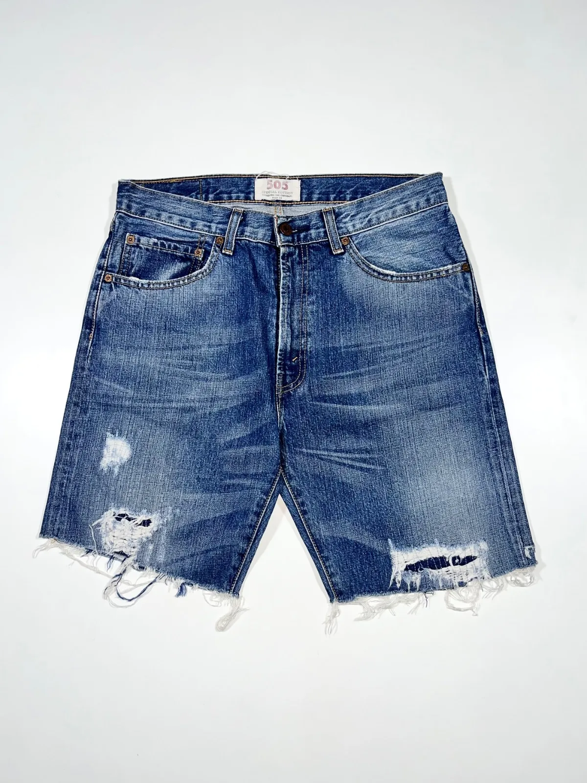 Vintage Levi’s 505 Damage Shorts