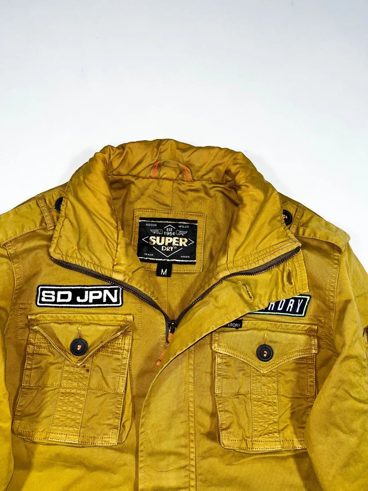 Vintage Superdry Utility Hard Cotton Jacket — photo 2